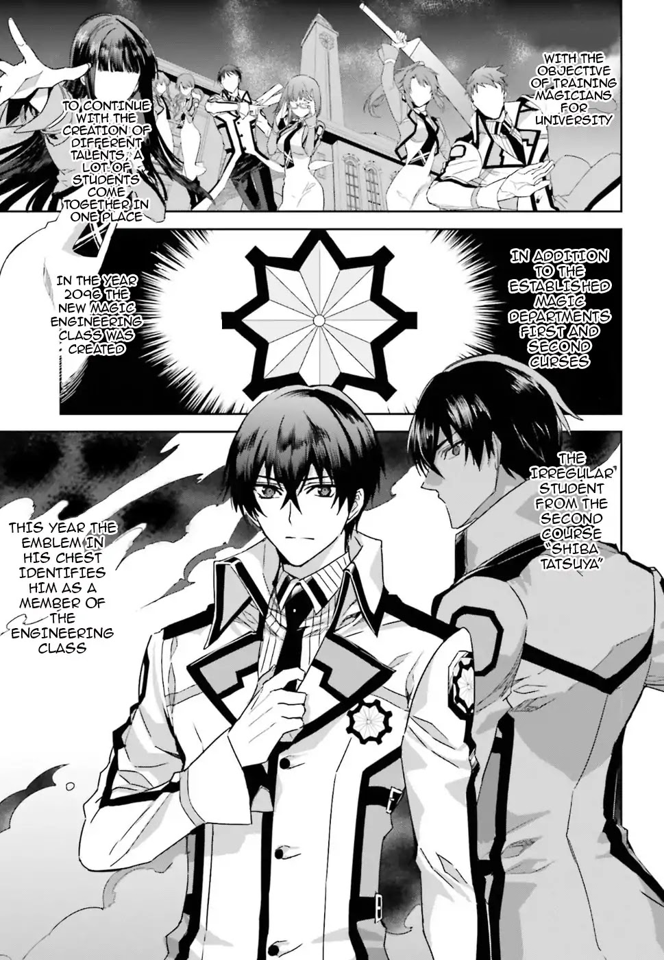 The Irregular at Magic High School: Steeplechase Arc Chapter 1 page 10 - Chapter 1: Important points of the meeting