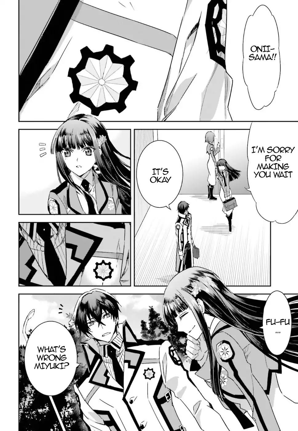 The Irregular at Magic High School: Steeplechase Arc Chapter 1 page 21 - Chapter 1: Important points of the meeting