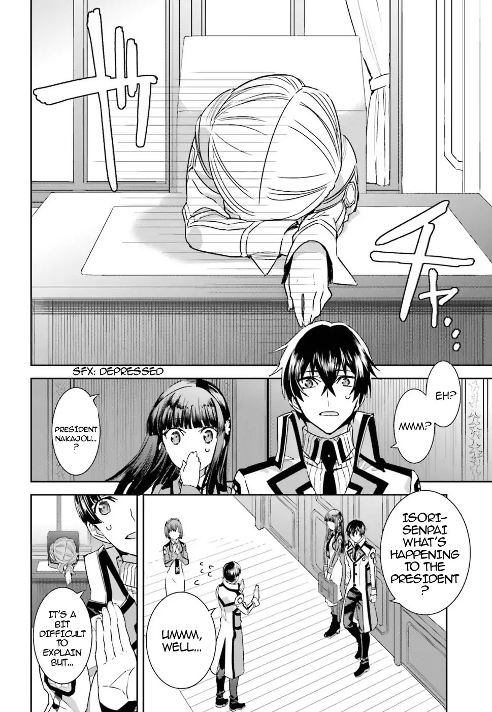 The Irregular at Magic High School: Steeplechase Arc Chapter 1 page 25 - Chapter 1: Important points of the meeting