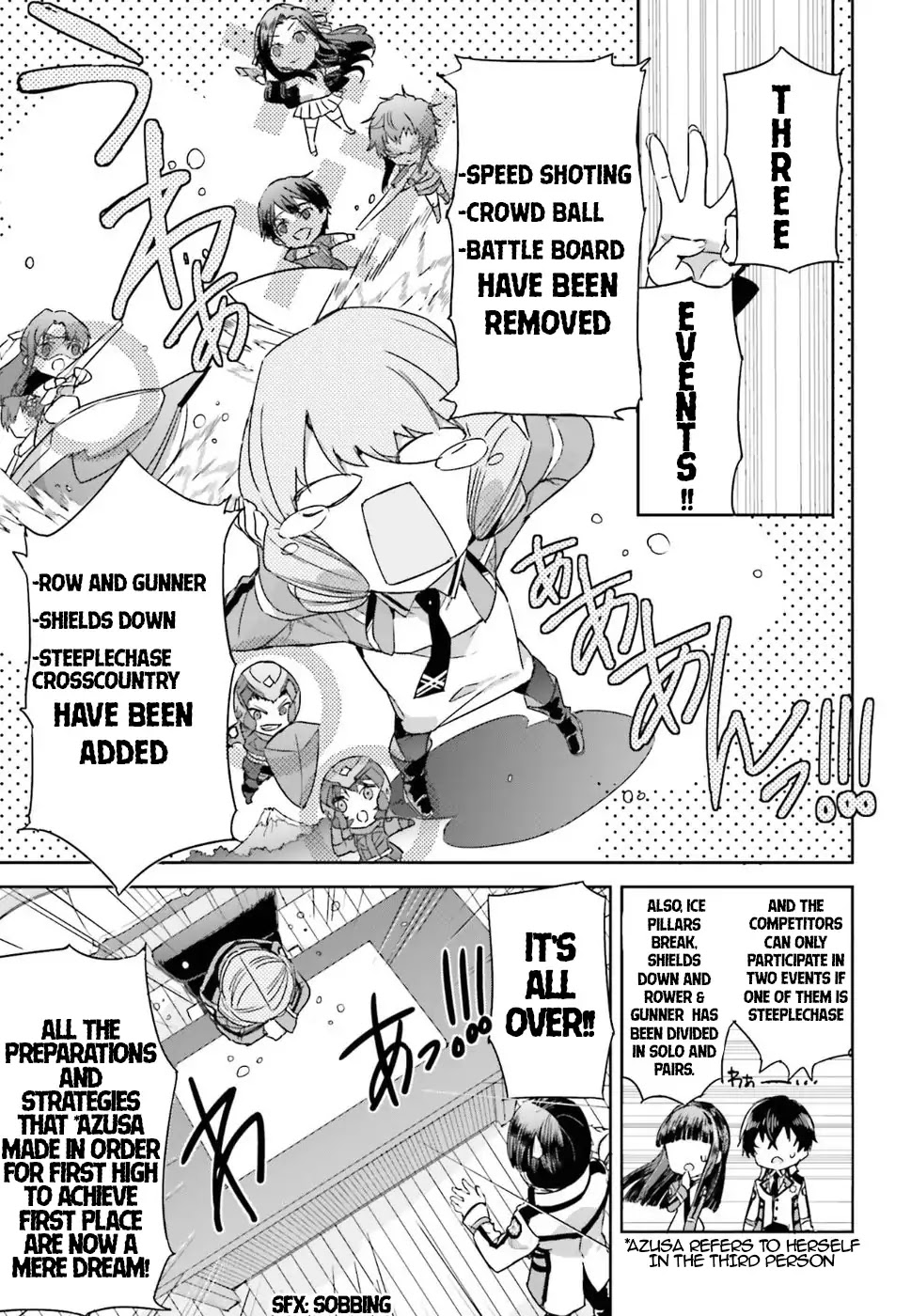 The Irregular at Magic High School: Steeplechase Arc Chapter 1 page 28 - Chapter 1: Important points of the meeting