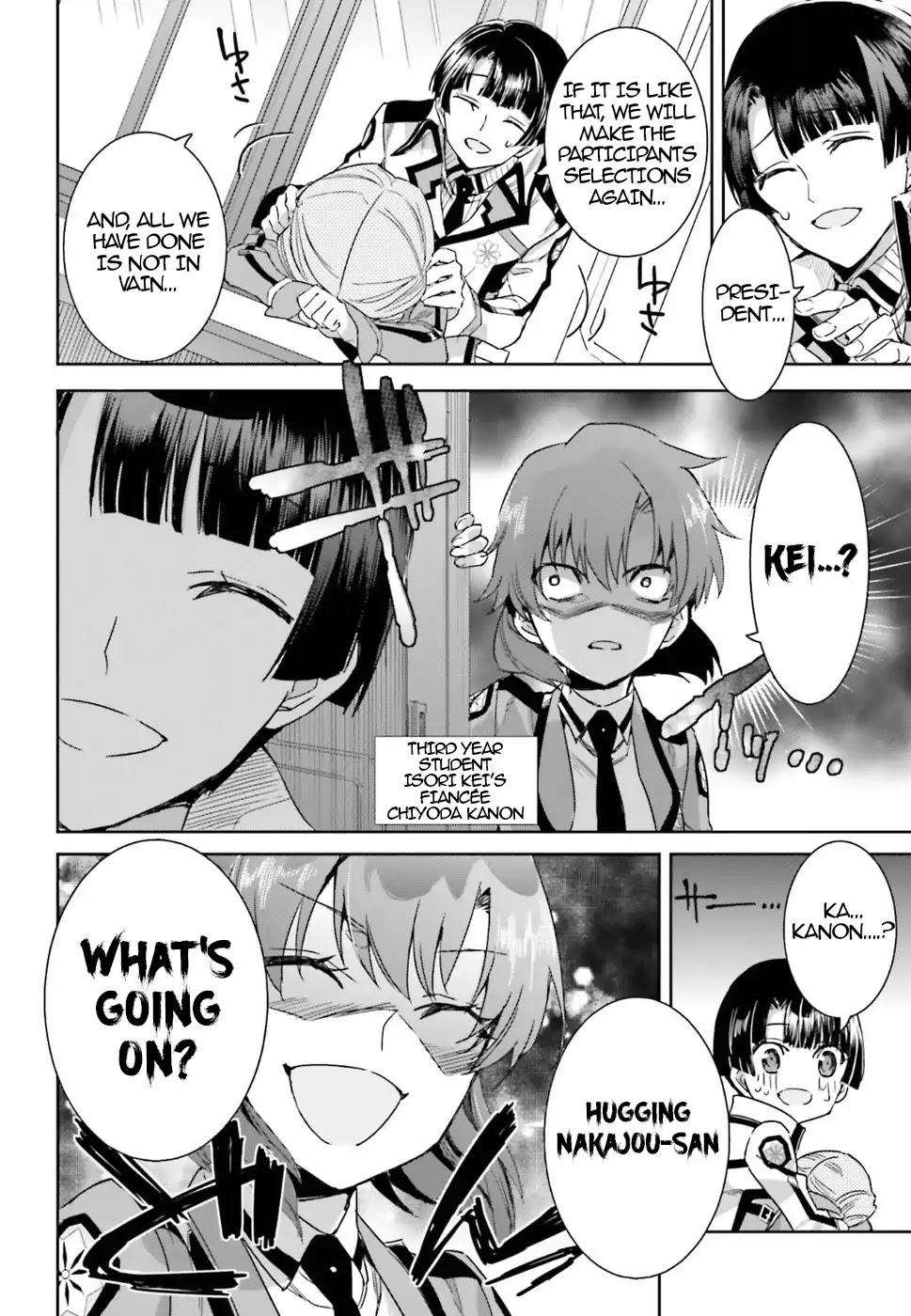 The Irregular at Magic High School: Steeplechase Arc Chapter 1 page 29 - Chapter 1: Important points of the meeting
