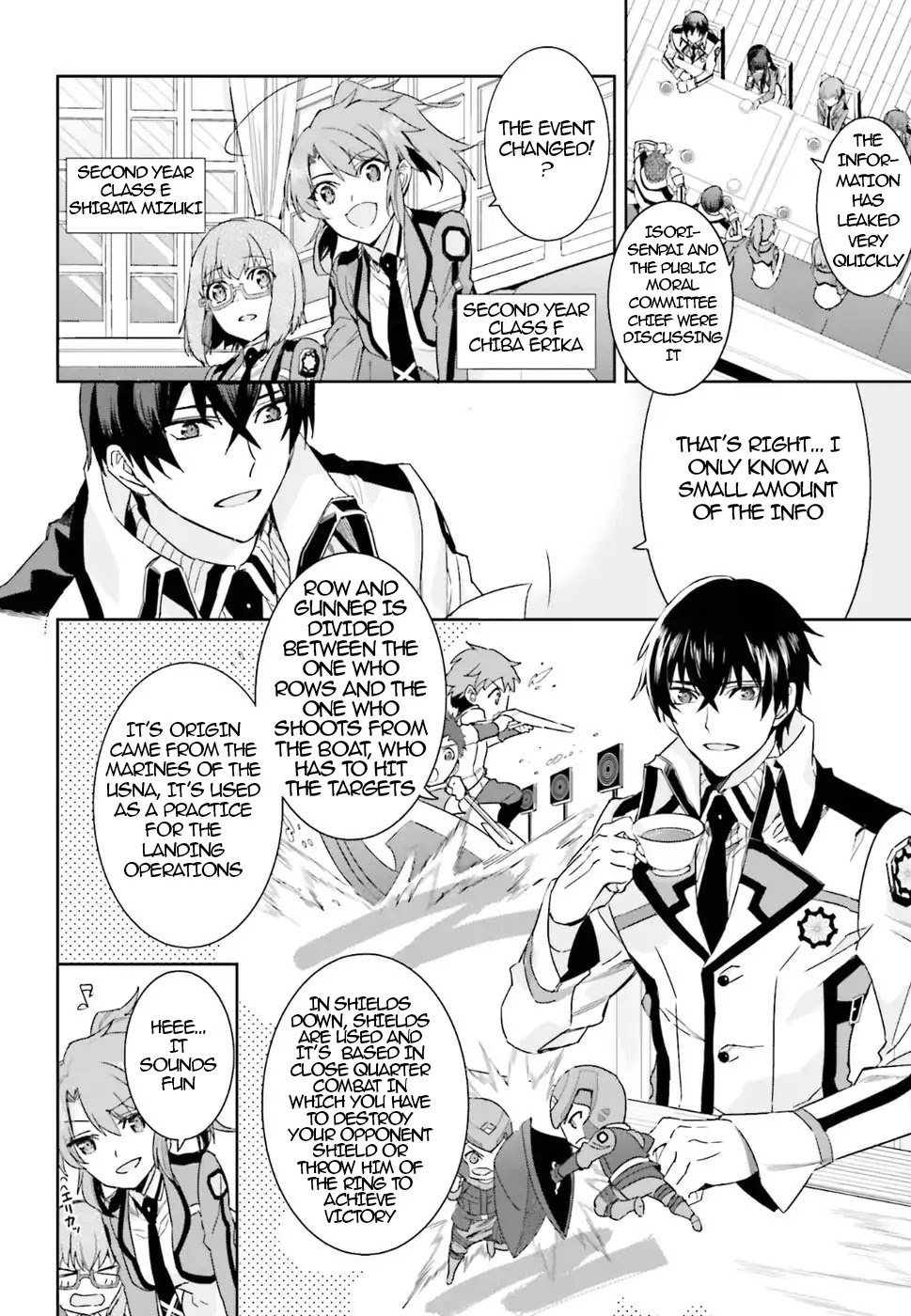 The Irregular at Magic High School: Steeplechase Arc Chapter 1 page 31 - Chapter 1: Important points of the meeting