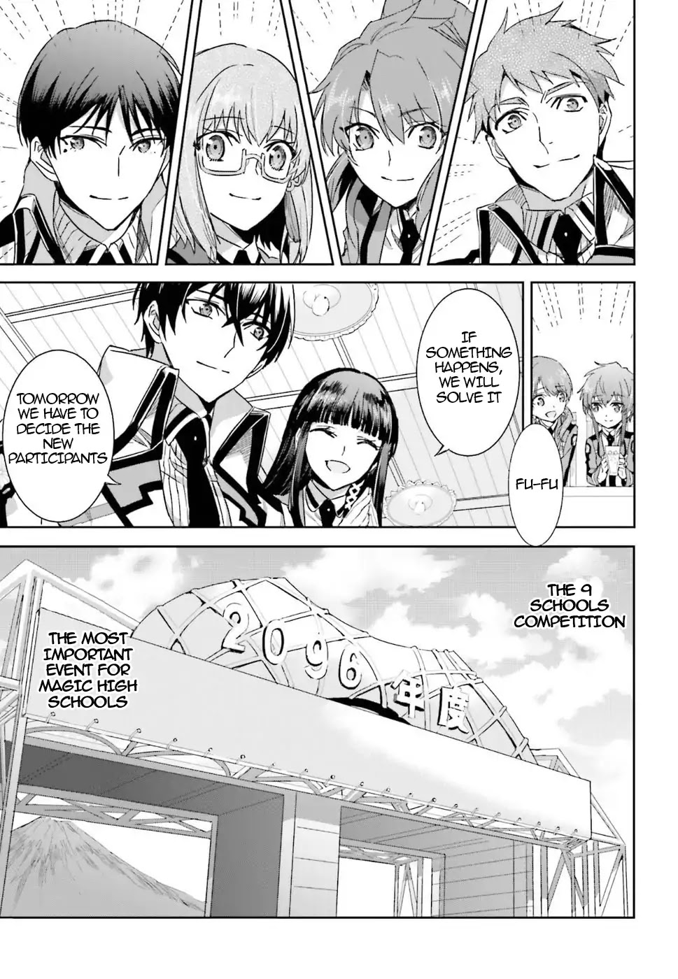 The Irregular at Magic High School: Steeplechase Arc Chapter 1 page 36 - Chapter 1: Important points of the meeting