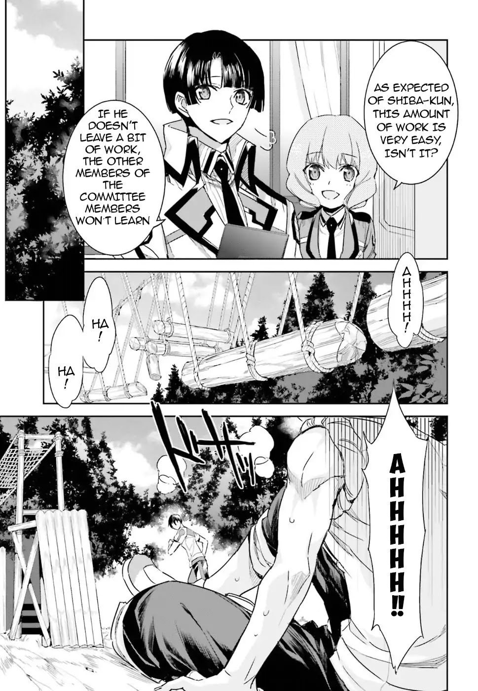 The Irregular at Magic High School: Steeplechase Arc Chapter 1 page 6 - Chapter 1: Important points of the meeting