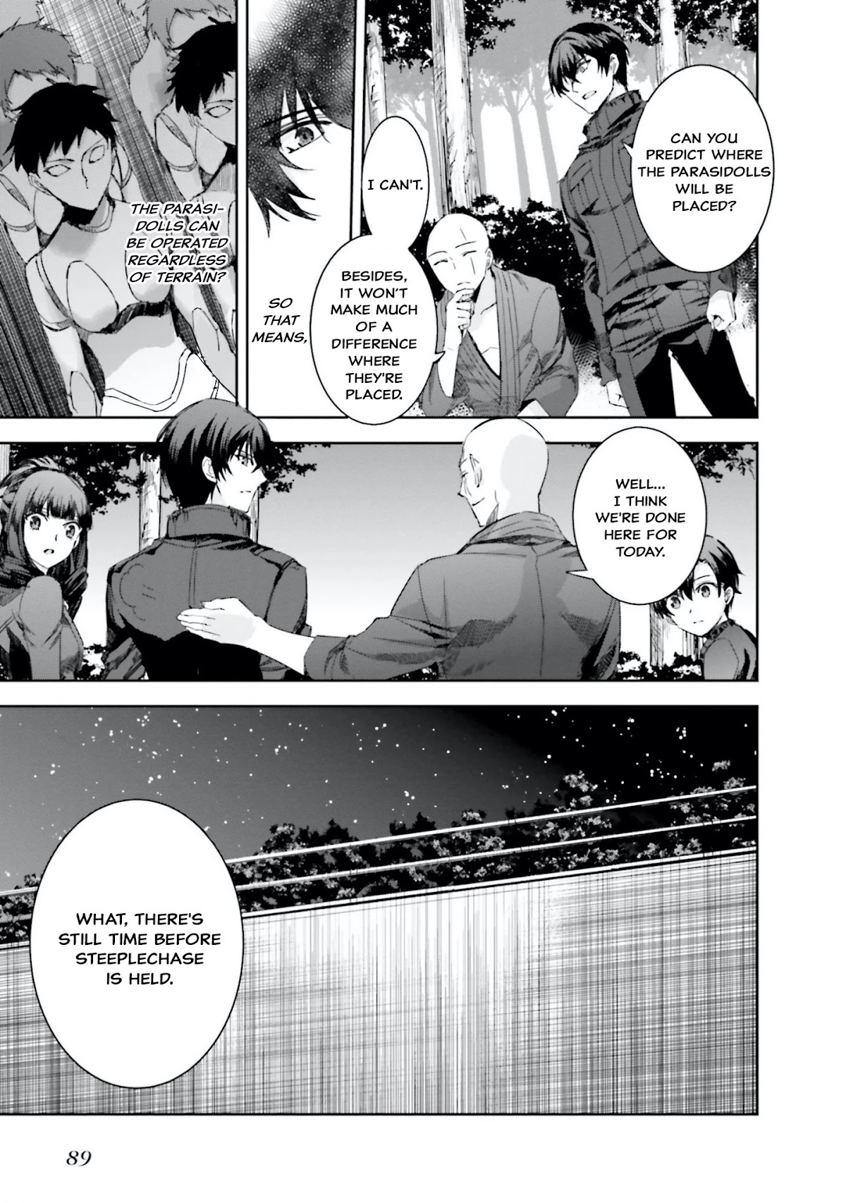 The Irregular at Magic High School: Steeplechase Arc Chapter 10 page 21 - Chapter 10: Their Respective Expectations