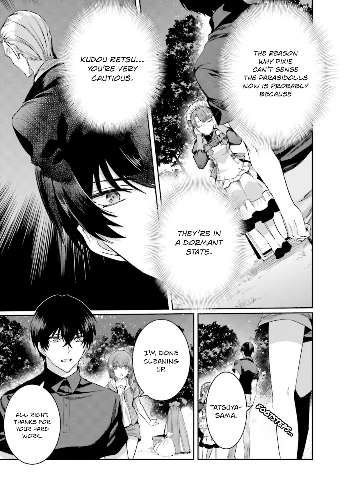 The Irregular at Magic High School: Steeplechase Arc Chapter 12 page 13 - Chapter 12: Intermission