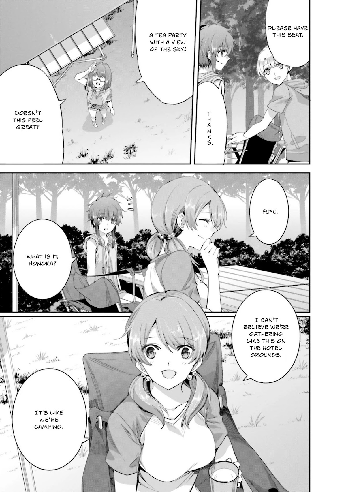 The Irregular at Magic High School: Steeplechase Arc Chapter 12 page 3 - Chapter 12: Intermission