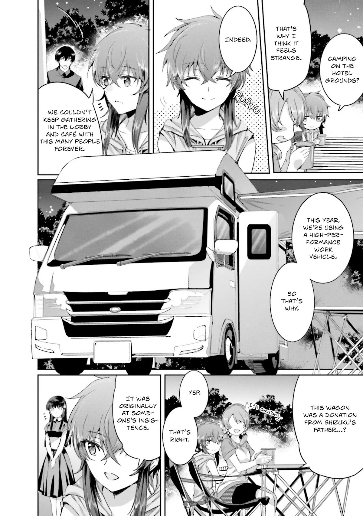 The Irregular at Magic High School: Steeplechase Arc Chapter 12 page 4 - Chapter 12: Intermission