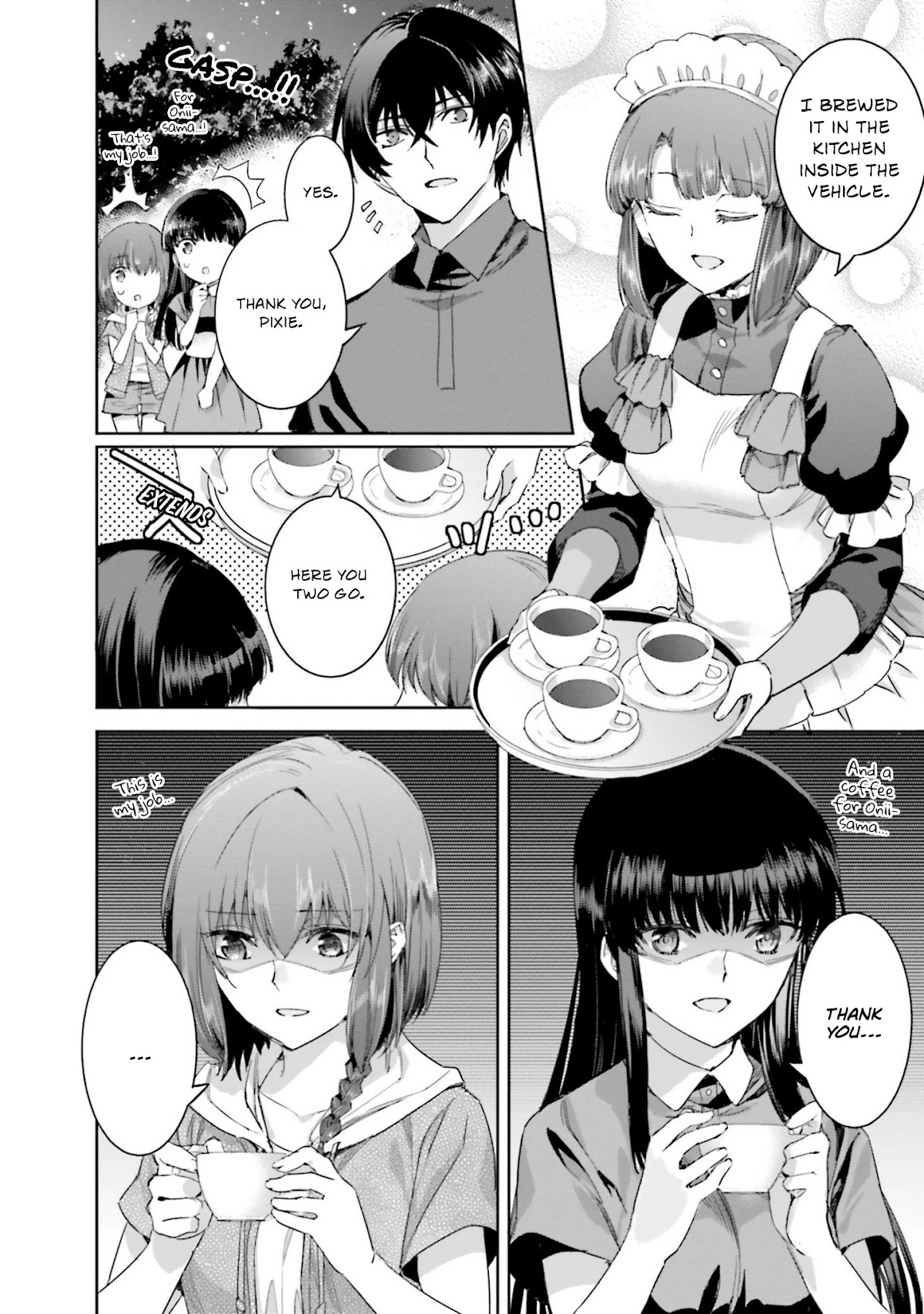 The Irregular at Magic High School: Steeplechase Arc Chapter 12 page 6 - Chapter 12: Intermission