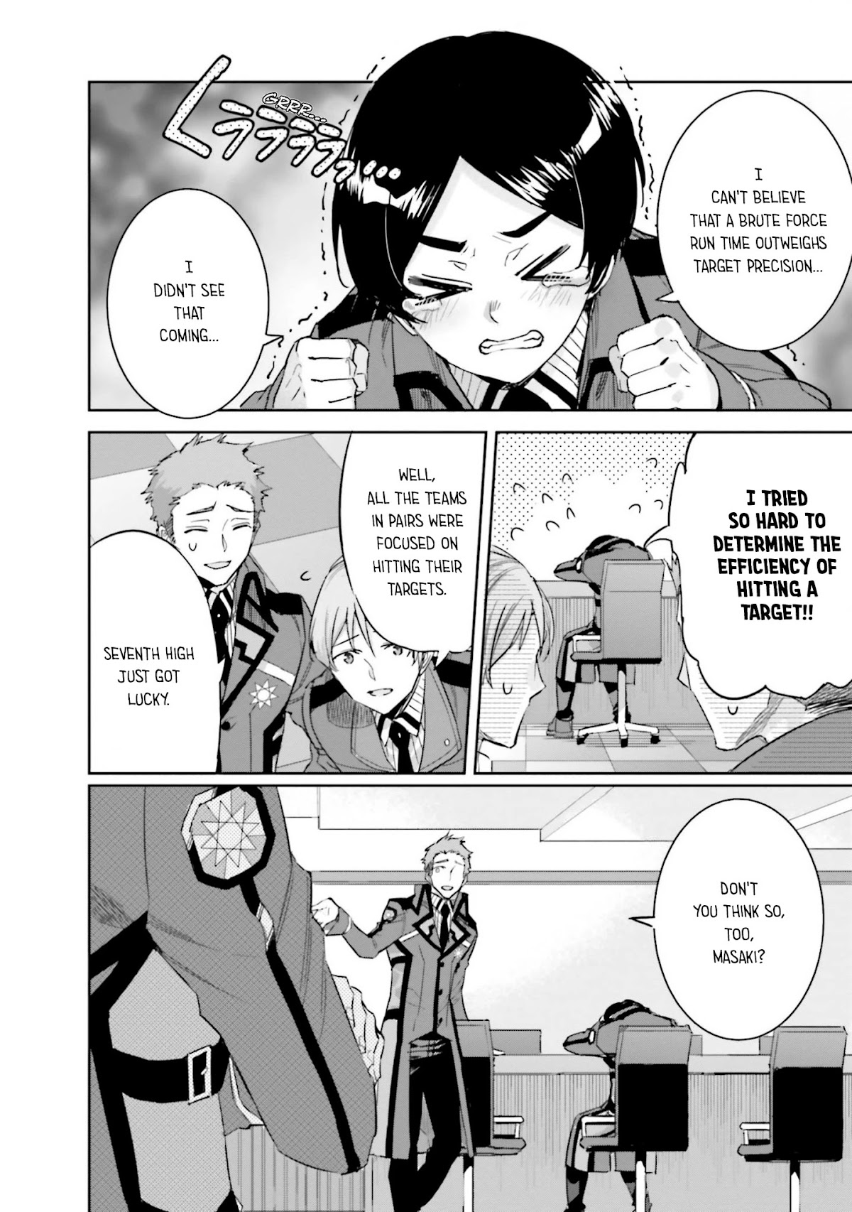The Irregular at Magic High School: Steeplechase Arc Chapter 13 page 12 - Chapter 13: The Opponent in Front of You
