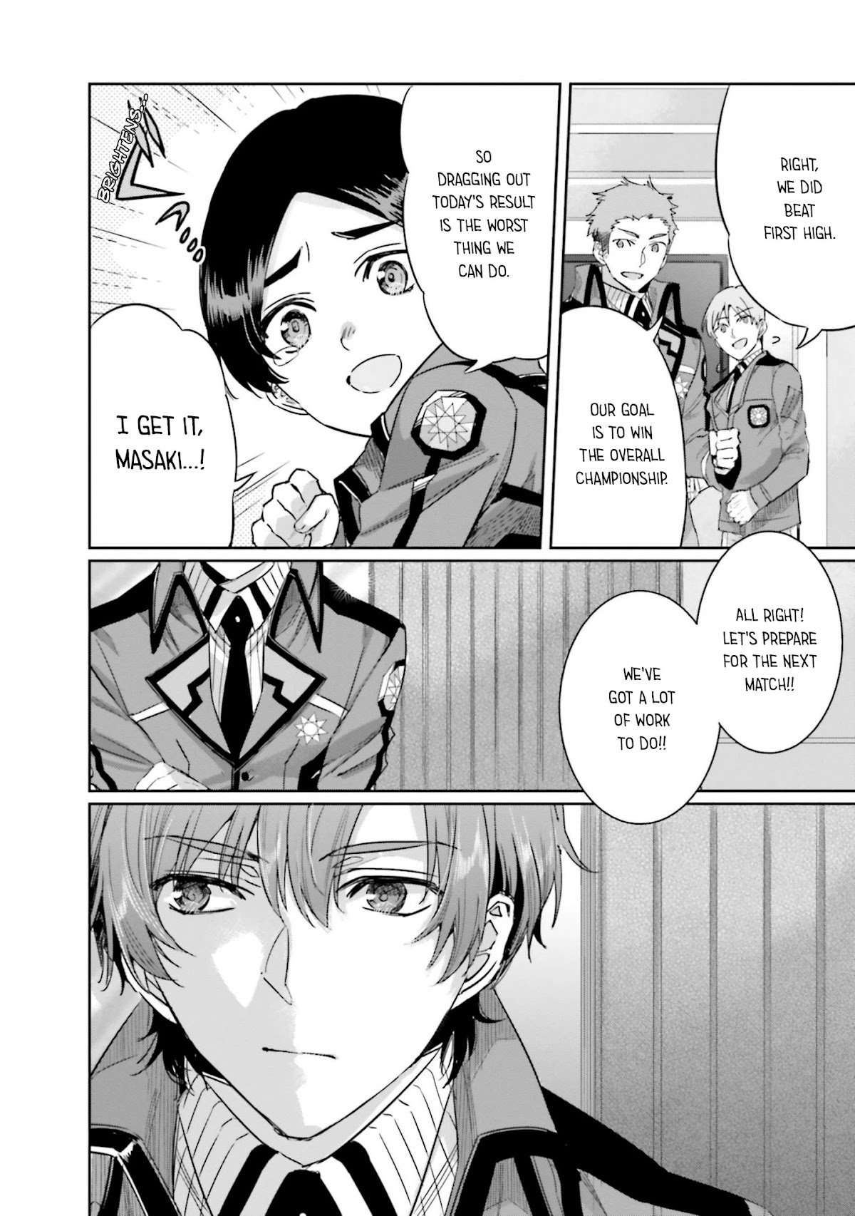 The Irregular at Magic High School: Steeplechase Arc Chapter 13 page 14 - Chapter 13: The Opponent in Front of You