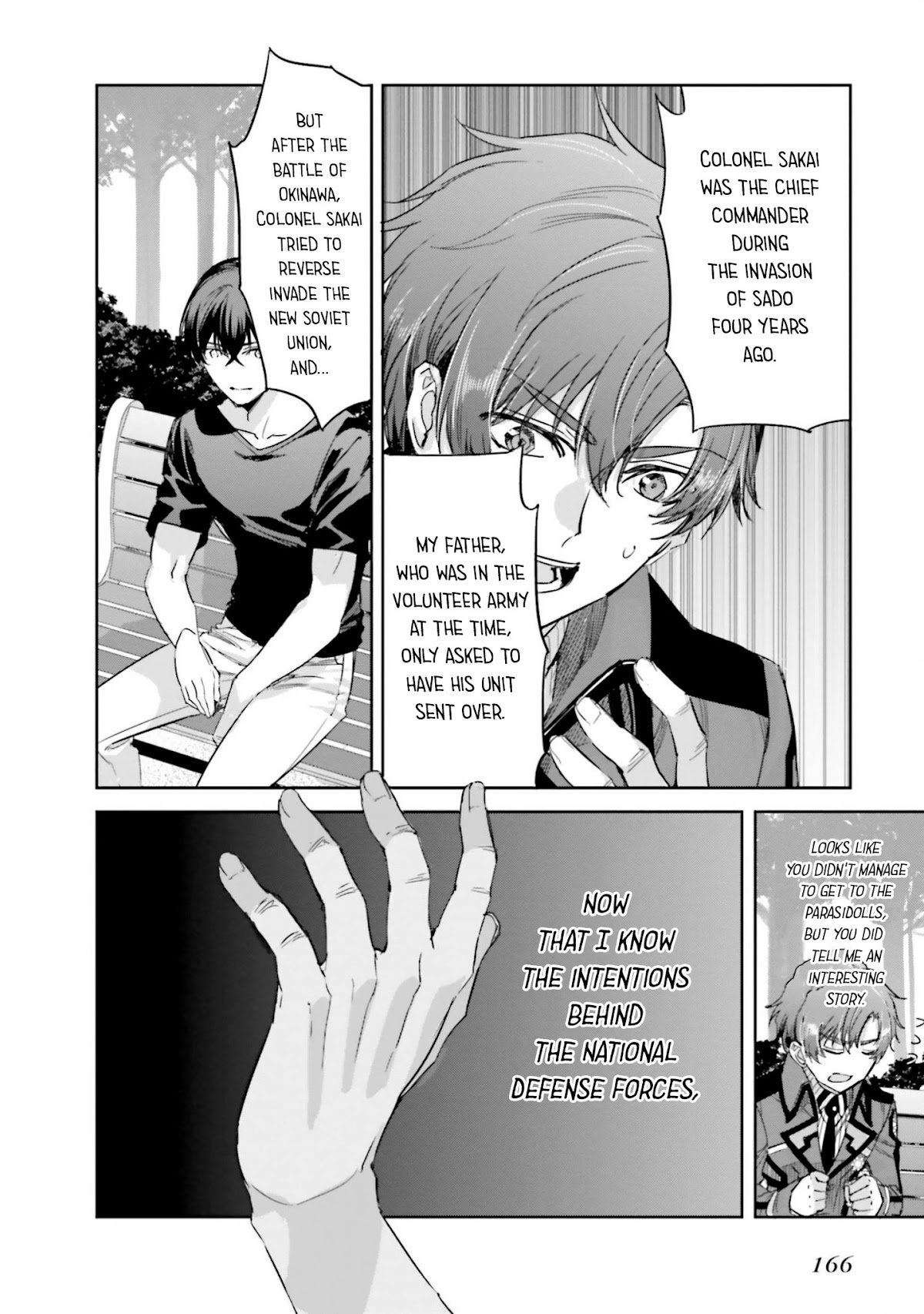 The Irregular at Magic High School: Steeplechase Arc Chapter 13 page 22 - Chapter 13: The Opponent in Front of You