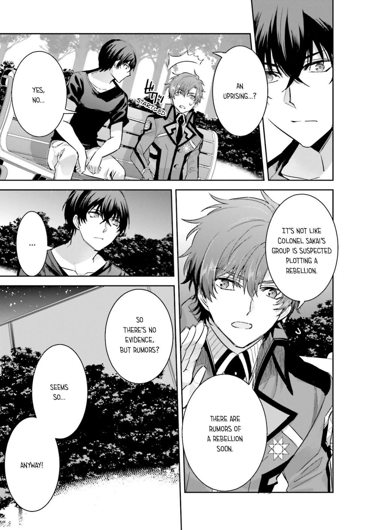 The Irregular at Magic High School: Steeplechase Arc Chapter 13 page 26 - Chapter 13: The Opponent in Front of You
