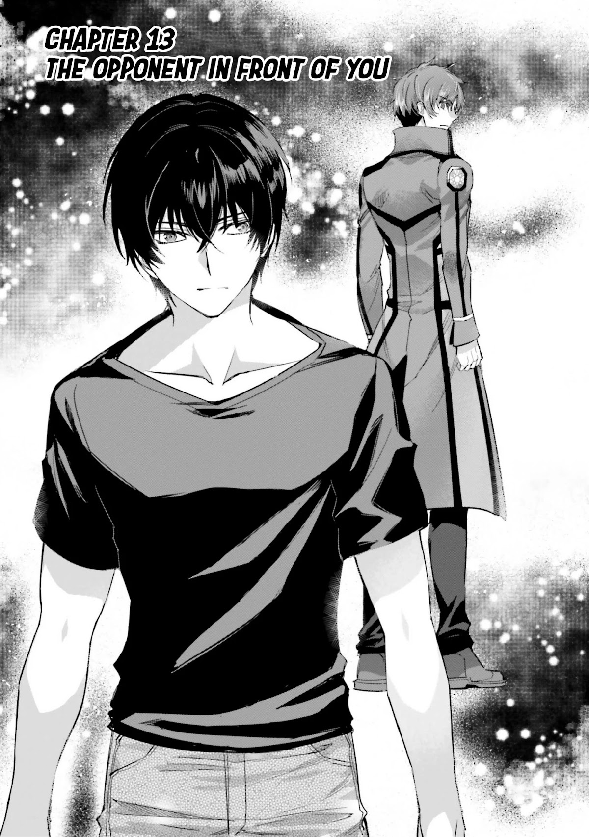 The Irregular at Magic High School: Steeplechase Arc Chapter 13 page 3 - Chapter 13: The Opponent in Front of You
