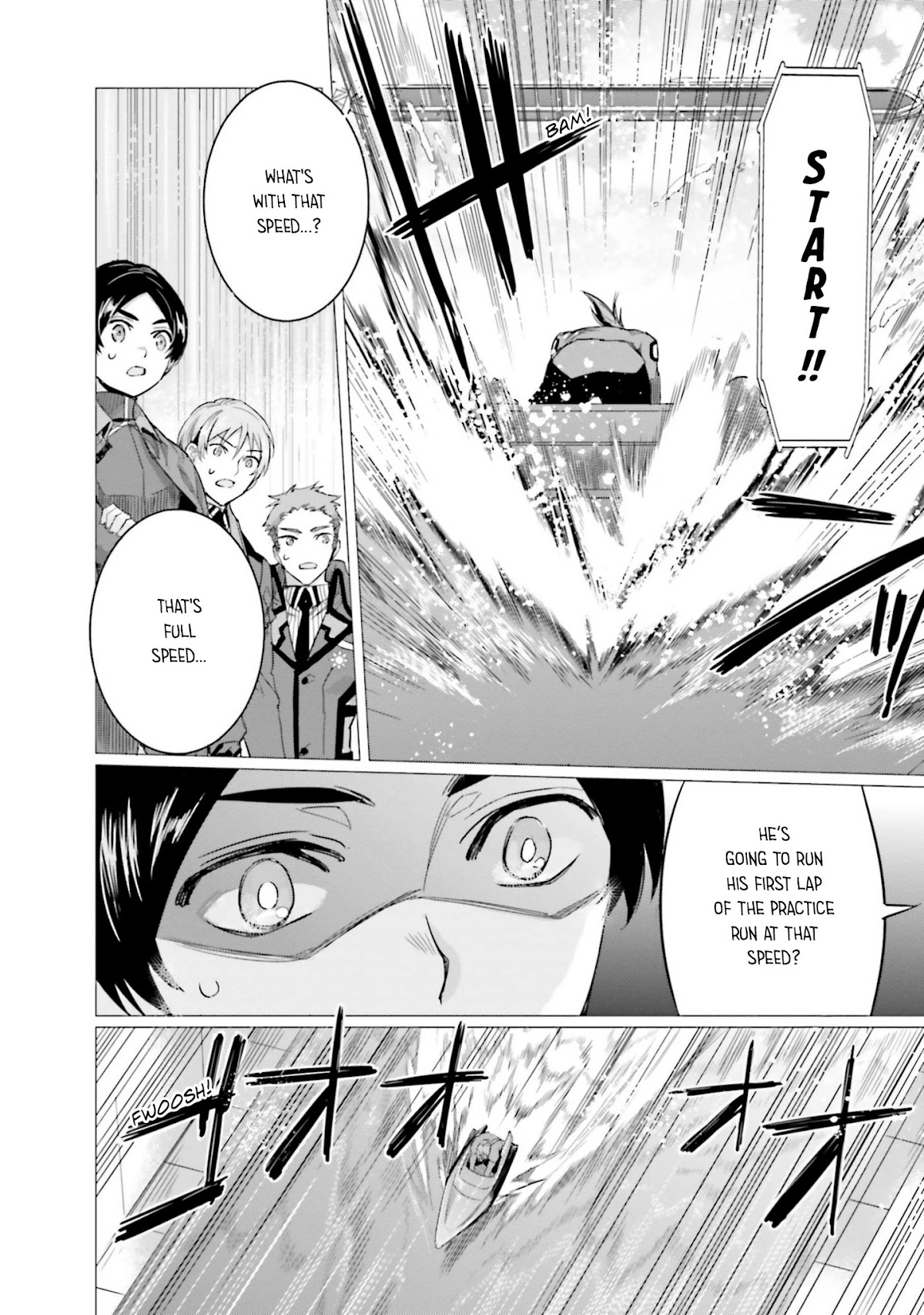 The Irregular at Magic High School: Steeplechase Arc Chapter 13 page 6 - Chapter 13: The Opponent in Front of You