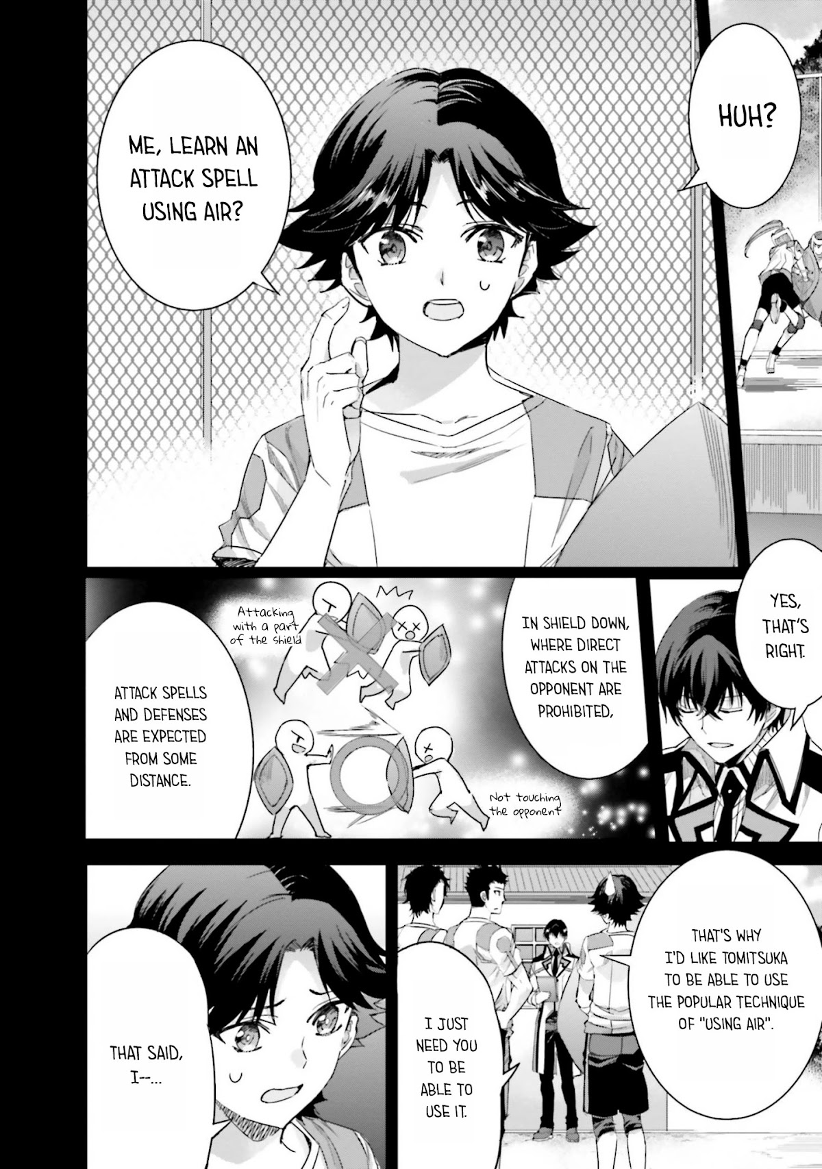 The Irregular at Magic High School: Steeplechase Arc Chapter 14 page 12 - Chapter 14: After That, Day 3