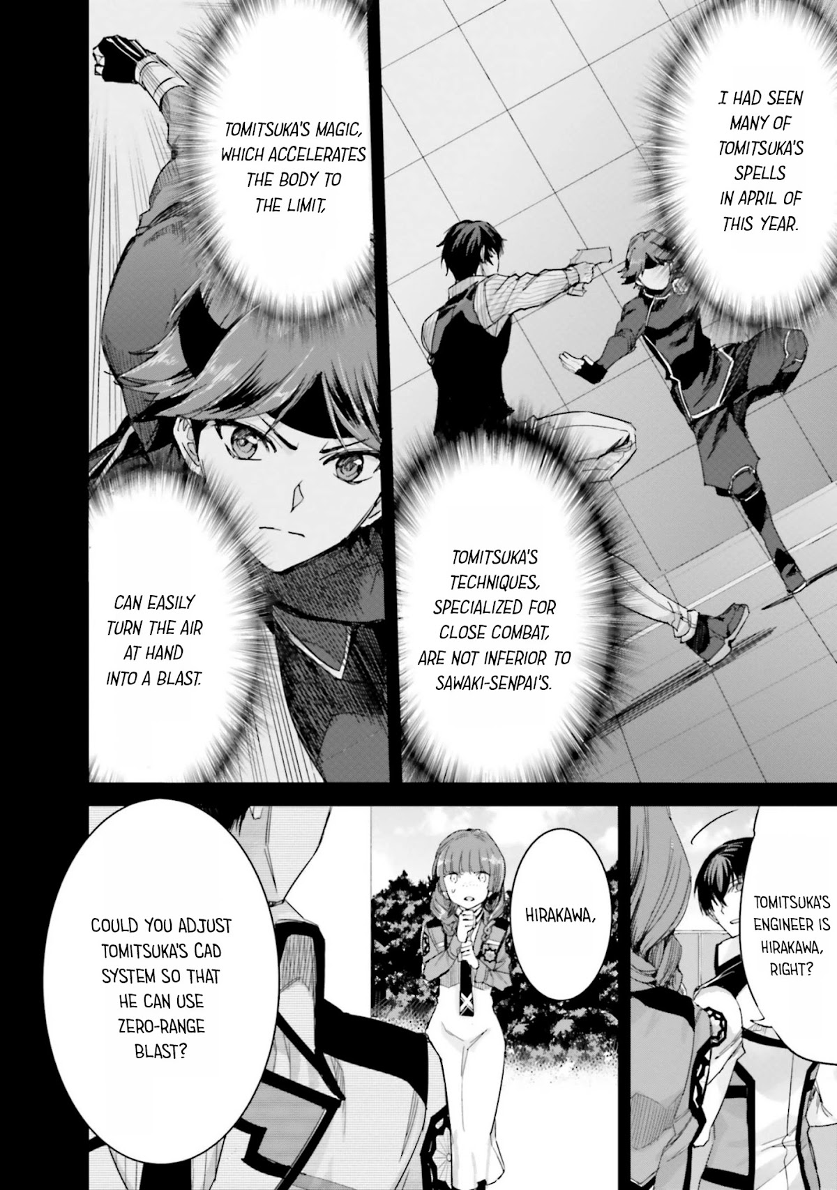 The Irregular at Magic High School: Steeplechase Arc Chapter 14 page 18 - Chapter 14: After That, Day 3