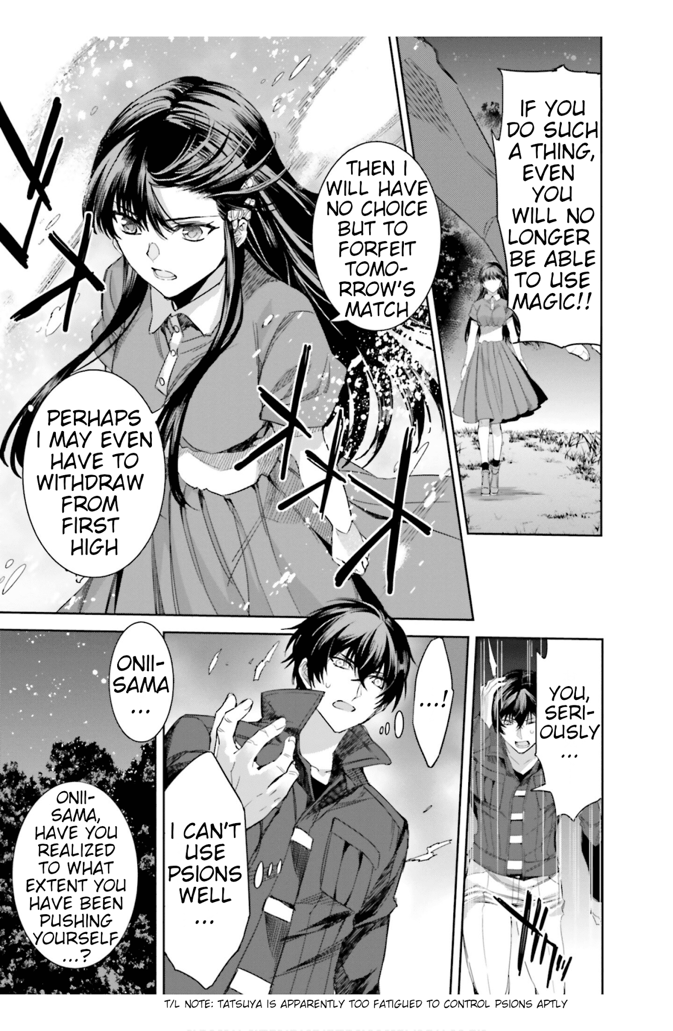 The Irregular at Magic High School: Steeplechase Arc Chapter 15 page 15 - Chapter 15: Daisetsu na mono - Valuable person