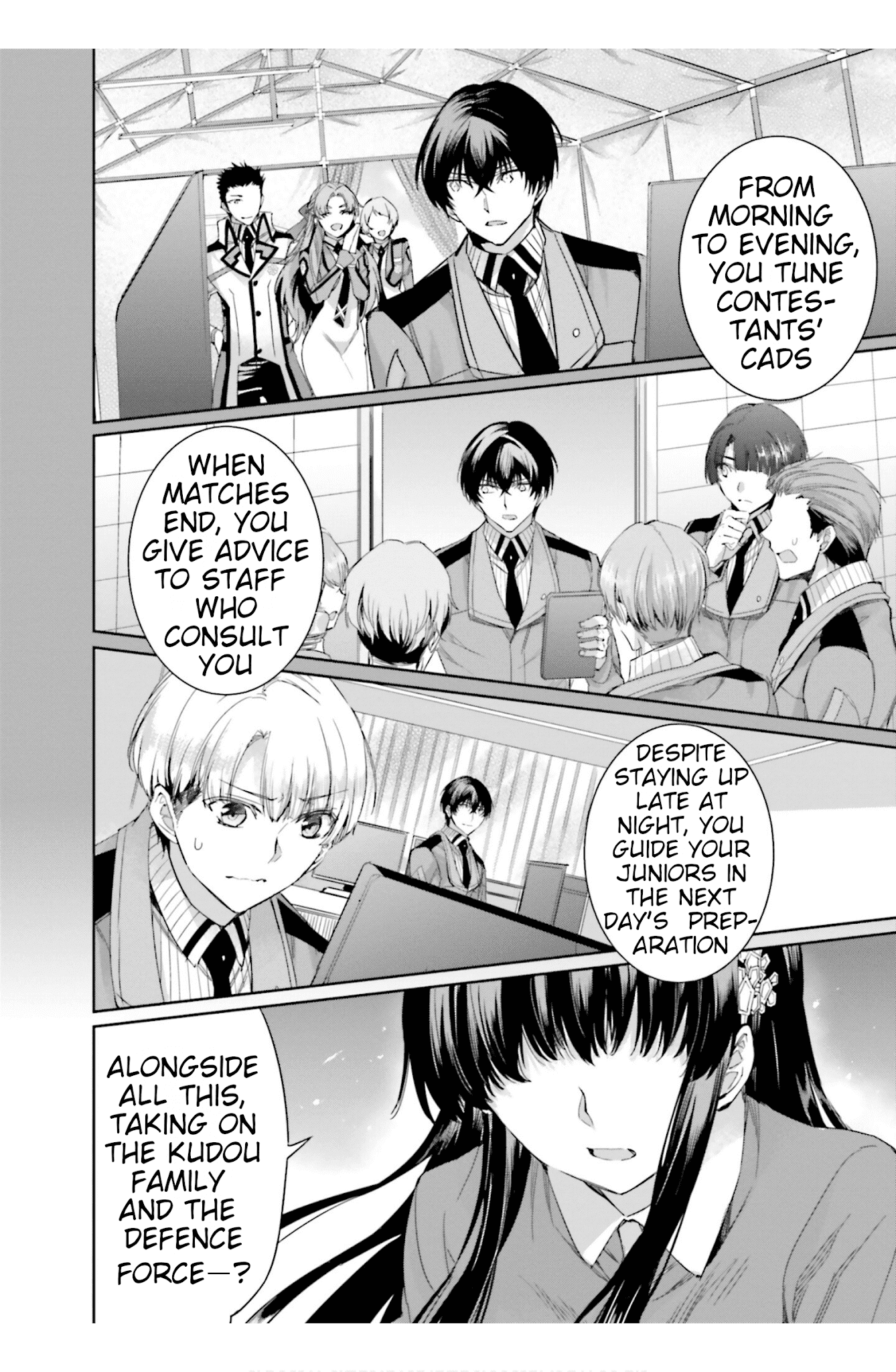 The Irregular at Magic High School: Steeplechase Arc Chapter 15 page 16 - Chapter 15: Daisetsu na mono - Valuable person