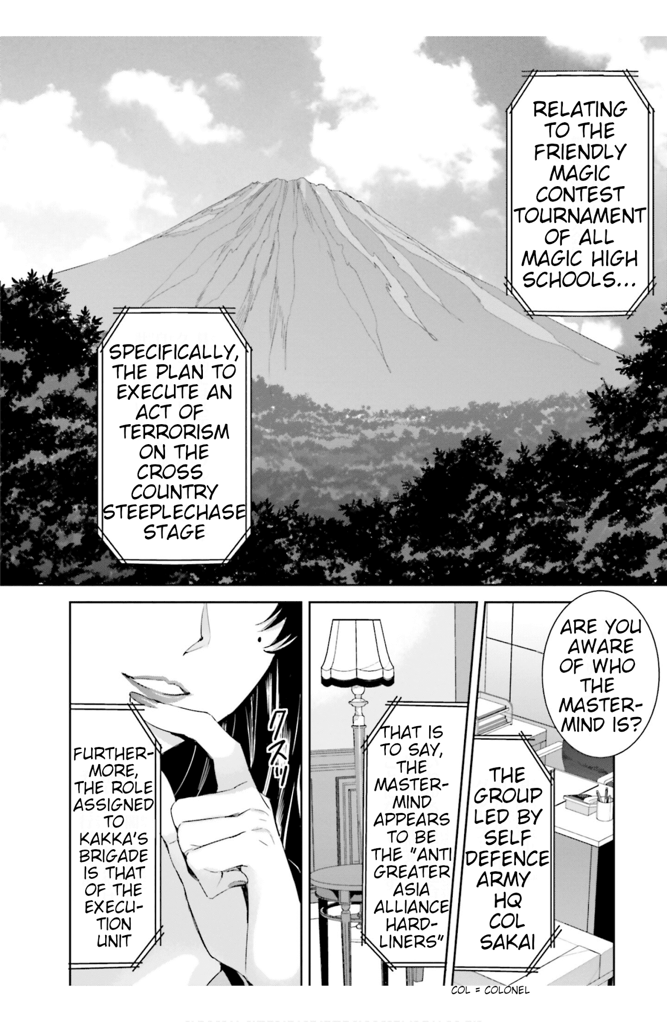 The Irregular at Magic High School: Steeplechase Arc Chapter 15 page 30 - Chapter 15: Daisetsu na mono - Valuable person