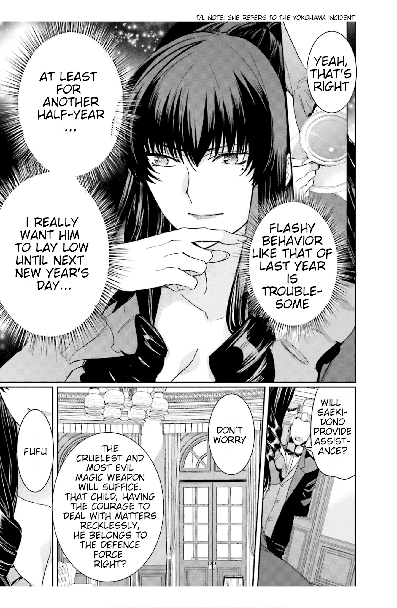 The Irregular at Magic High School: Steeplechase Arc Chapter 15 page 35 - Chapter 15: Daisetsu na mono - Valuable person