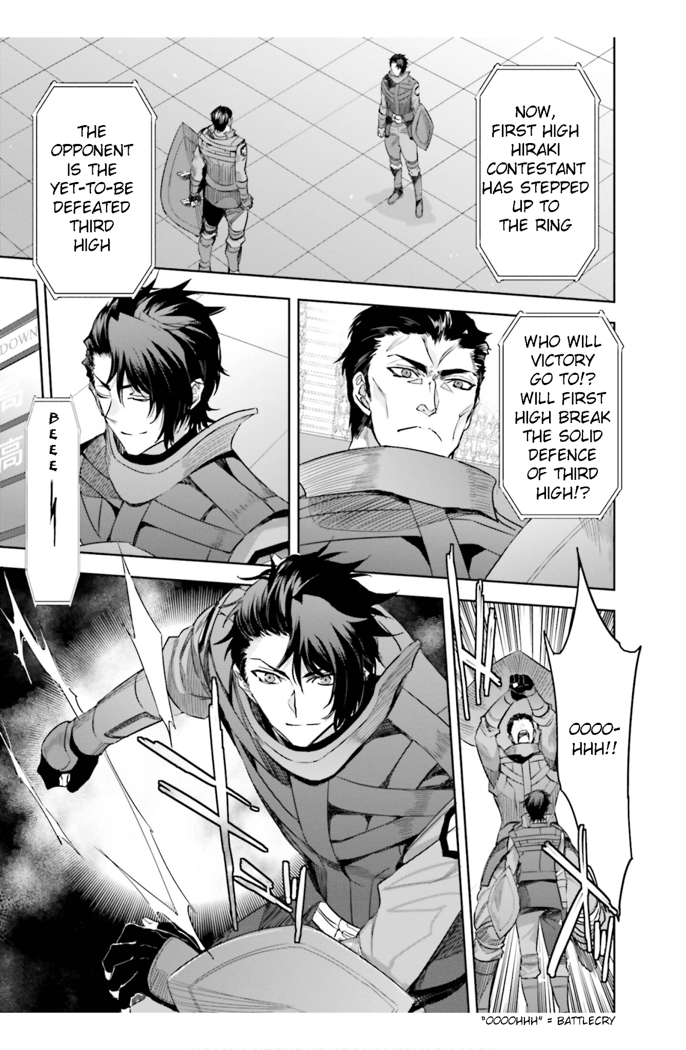 The Irregular at Magic High School: Steeplechase Arc Chapter 16 page 13 - Chapter 16: Fukuchou, soshite shinjinsen - Recovery, and then amateur matches