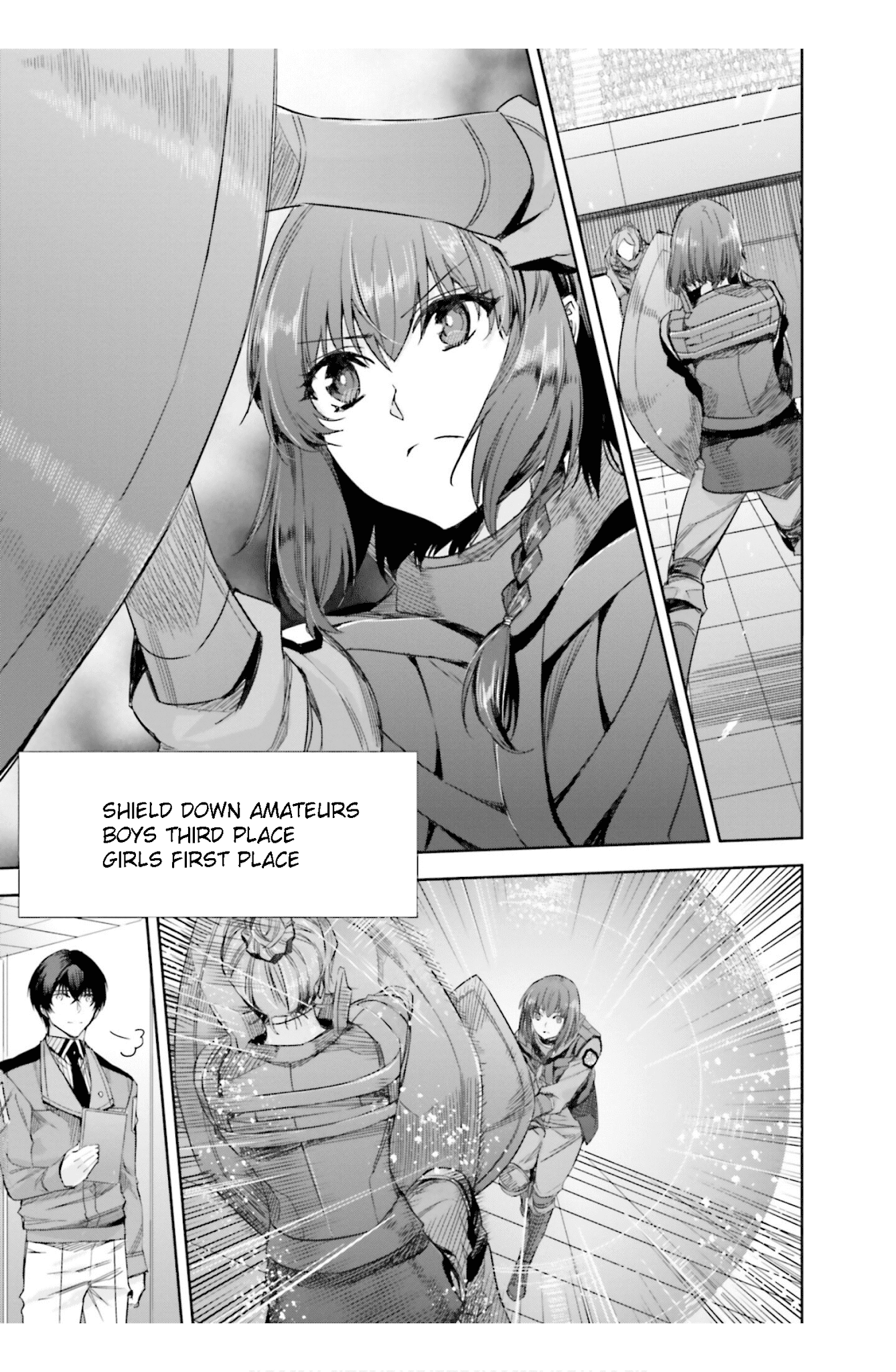The Irregular at Magic High School: Steeplechase Arc Chapter 16 page 19 - Chapter 16: Fukuchou, soshite shinjinsen - Recovery, and then amateur matches