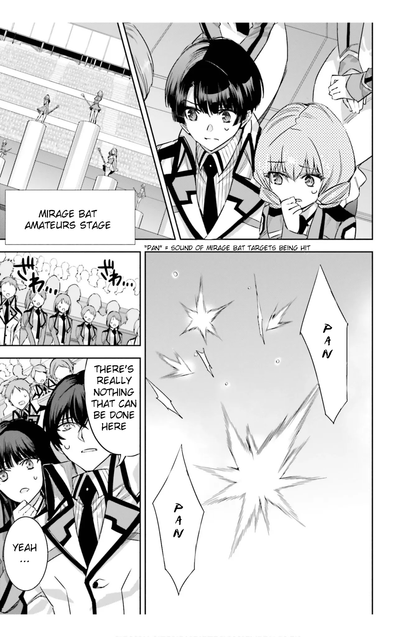 The Irregular at Magic High School: Steeplechase Arc Chapter 16 page 21 - Chapter 16: Fukuchou, soshite shinjinsen - Recovery, and then amateur matches