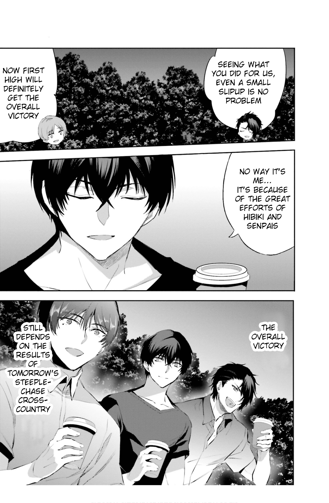 The Irregular at Magic High School: Steeplechase Arc Chapter 17 page 17 - Chapter 17: Kokonokame, tookame, yoru - Day nine, day ten, night