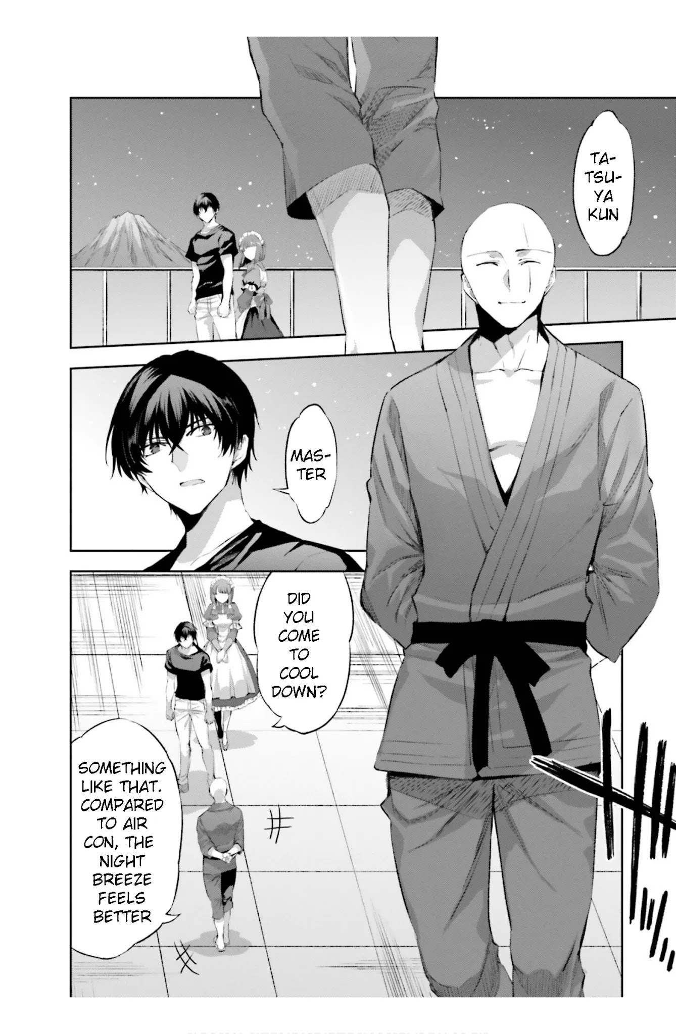 The Irregular at Magic High School: Steeplechase Arc Chapter 17 page 20 - Chapter 17: Kokonokame, tookame, yoru - Day nine, day ten, night