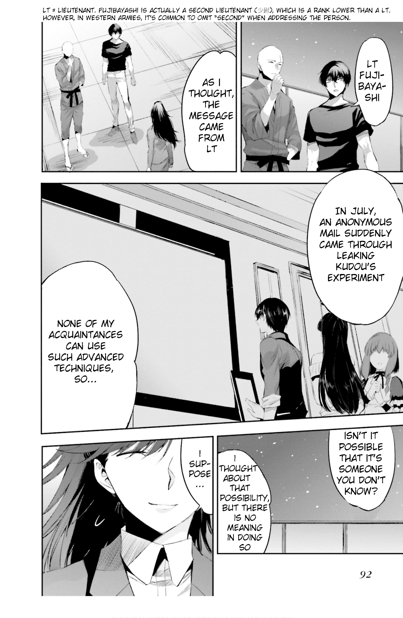 The Irregular at Magic High School: Steeplechase Arc Chapter 17 page 22 - Chapter 17: Kokonokame, tookame, yoru - Day nine, day ten, night