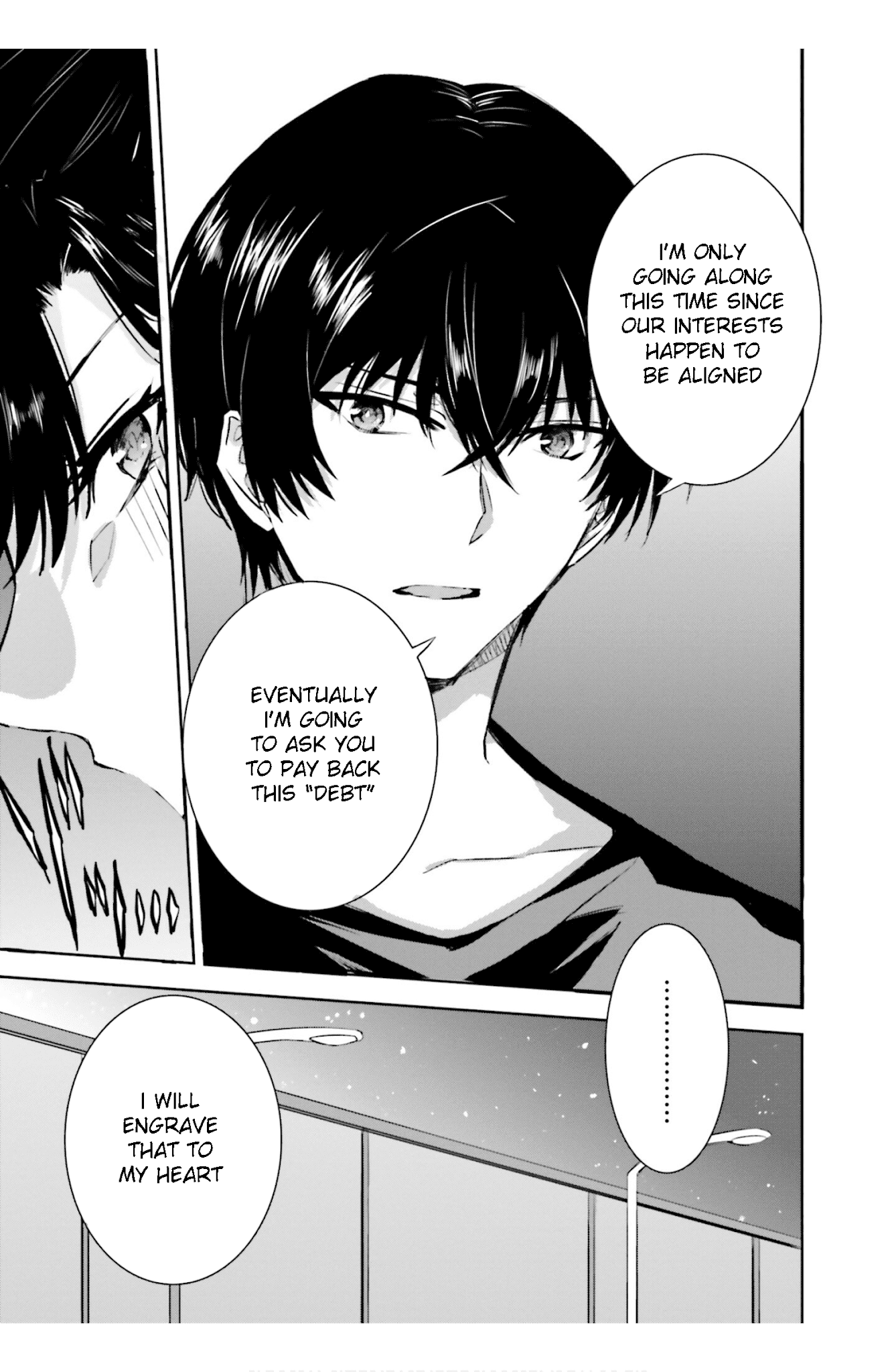 The Irregular at Magic High School: Steeplechase Arc Chapter 17 page 35 - Chapter 17: Kokonokame, tookame, yoru - Day nine, day ten, night