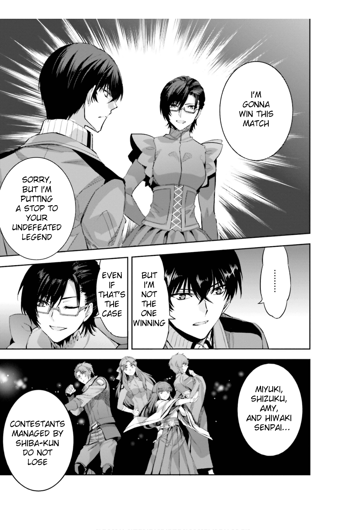 The Irregular at Magic High School: Steeplechase Arc Chapter 17 page 5 - Chapter 17: Kokonokame, tookame, yoru - Day nine, day ten, night