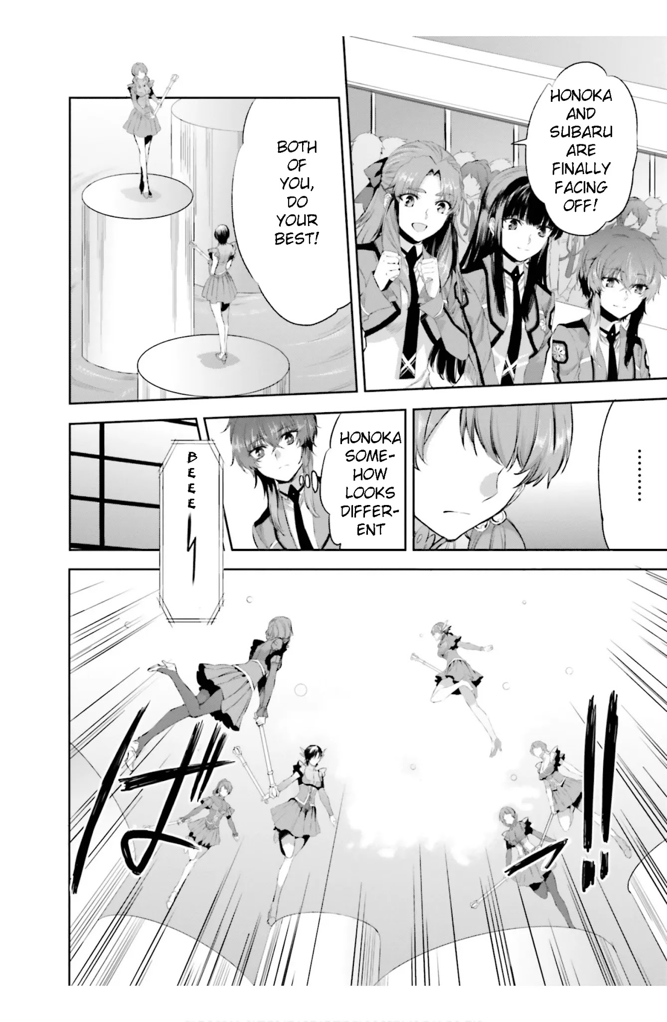 The Irregular at Magic High School: Steeplechase Arc Chapter 17 page 8 - Chapter 17: Kokonokame, tookame, yoru - Day nine, day ten, night