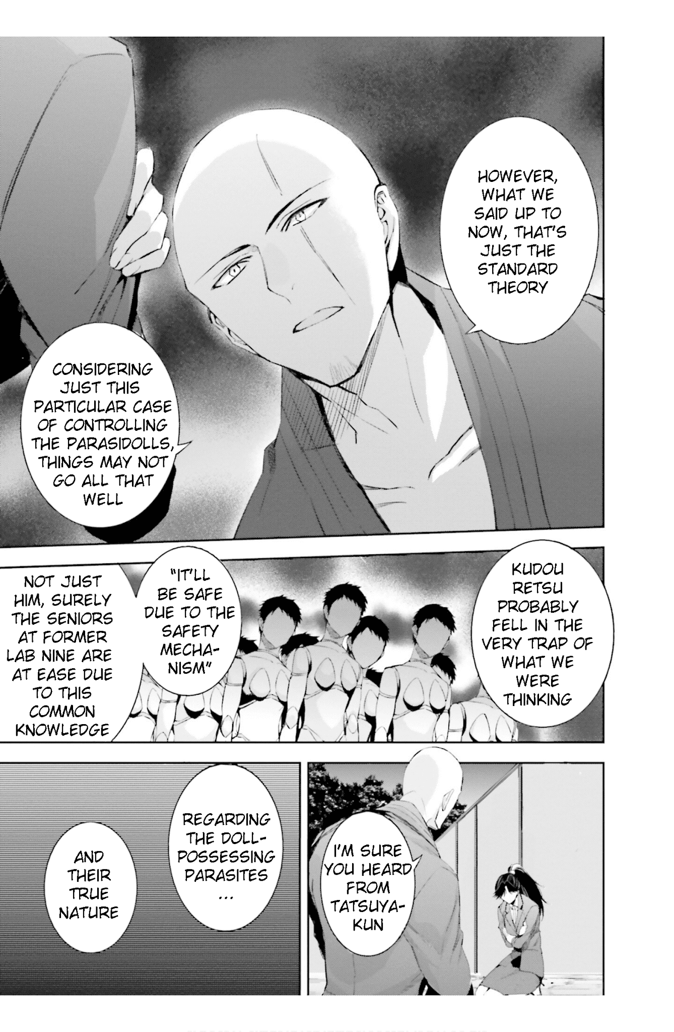 The Irregular at Magic High School: Steeplechase Arc Chapter 18 page 13 - Chapter 18: Sutiipuruchyeesu no zenya - The night before Steeplechase