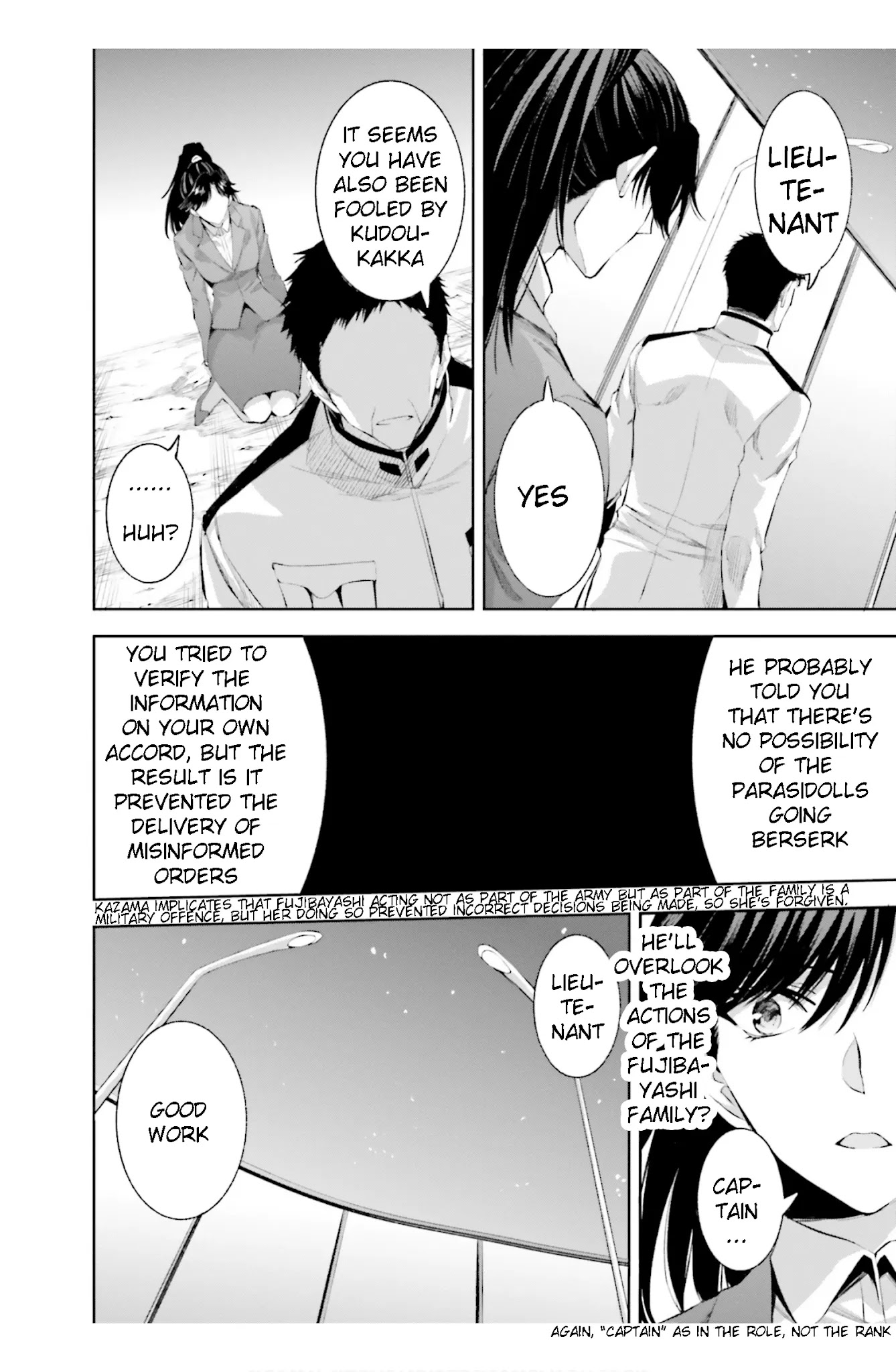 The Irregular at Magic High School: Steeplechase Arc Chapter 18 page 18 - Chapter 18: Sutiipuruchyeesu no zenya - The night before Steeplechase