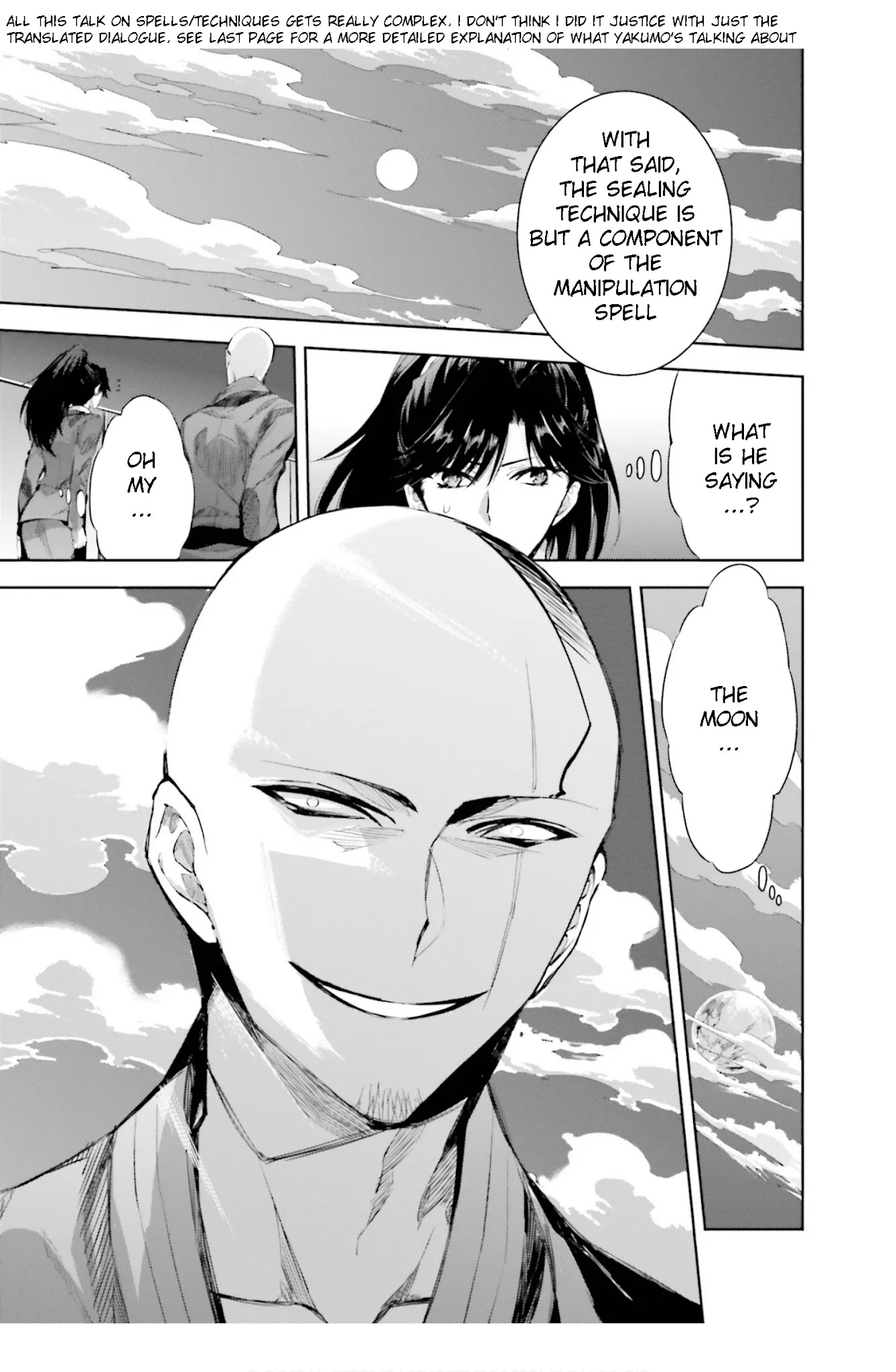 The Irregular at Magic High School: Steeplechase Arc Chapter 18 page 7 - Chapter 18: Sutiipuruchyeesu no zenya - The night before Steeplechase