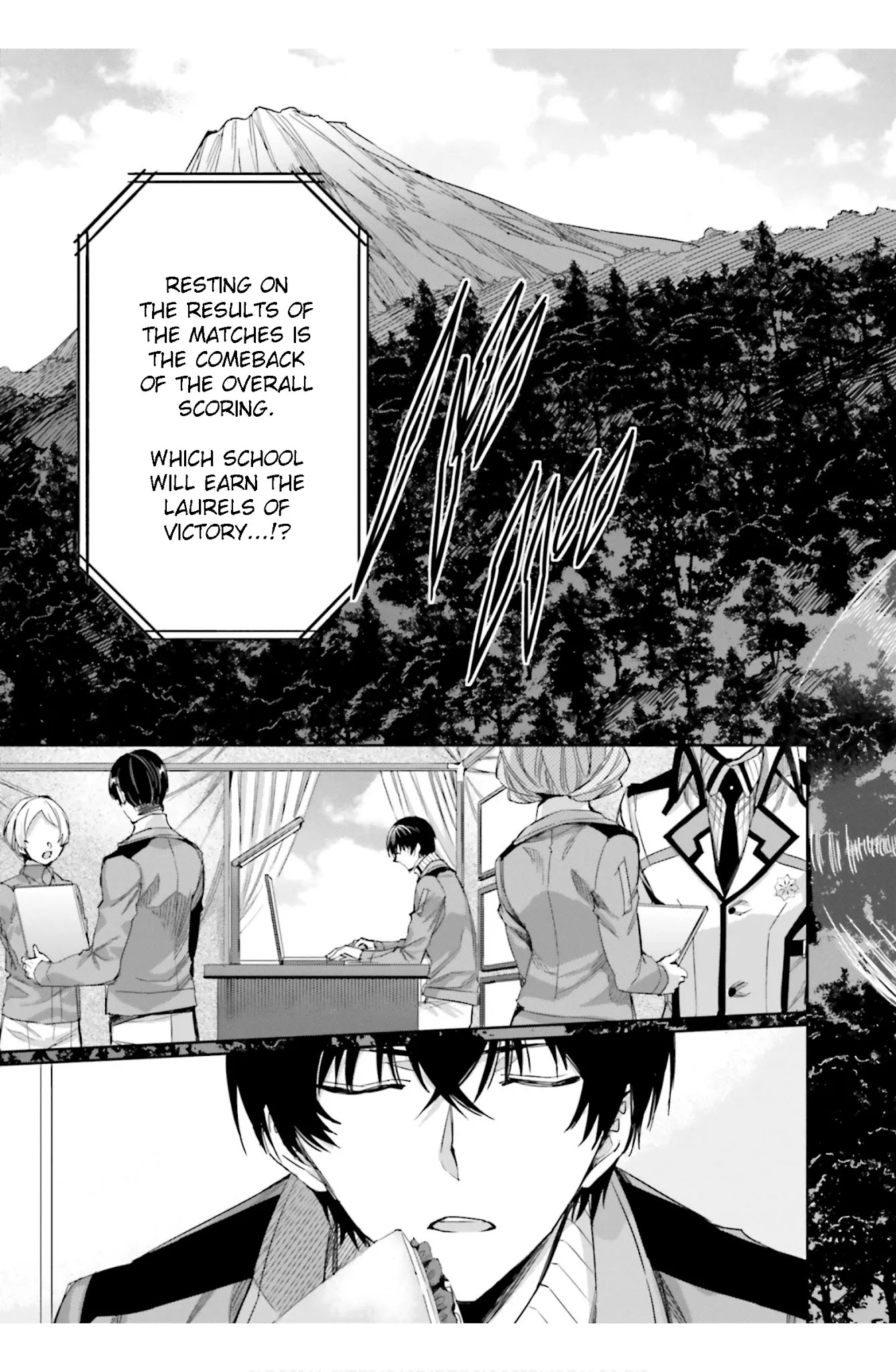 The Irregular at Magic High School: Steeplechase Arc Chapter 19 page 5 - Chapter 19: Sutiipuruchyeesu Kurosukantorii - Steeplechase crosscountry