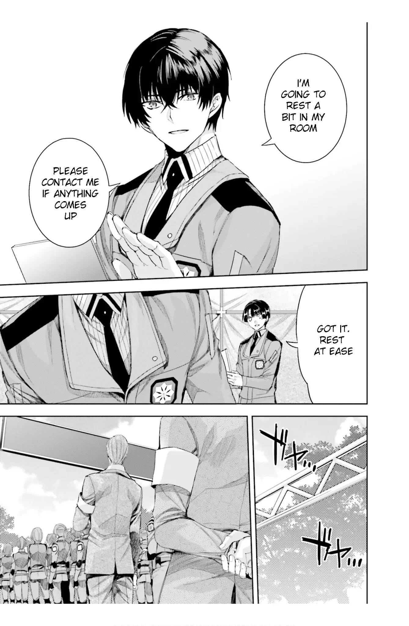 The Irregular at Magic High School: Steeplechase Arc Chapter 19 page 7 - Chapter 19: Sutiipuruchyeesu Kurosukantorii - Steeplechase crosscountry