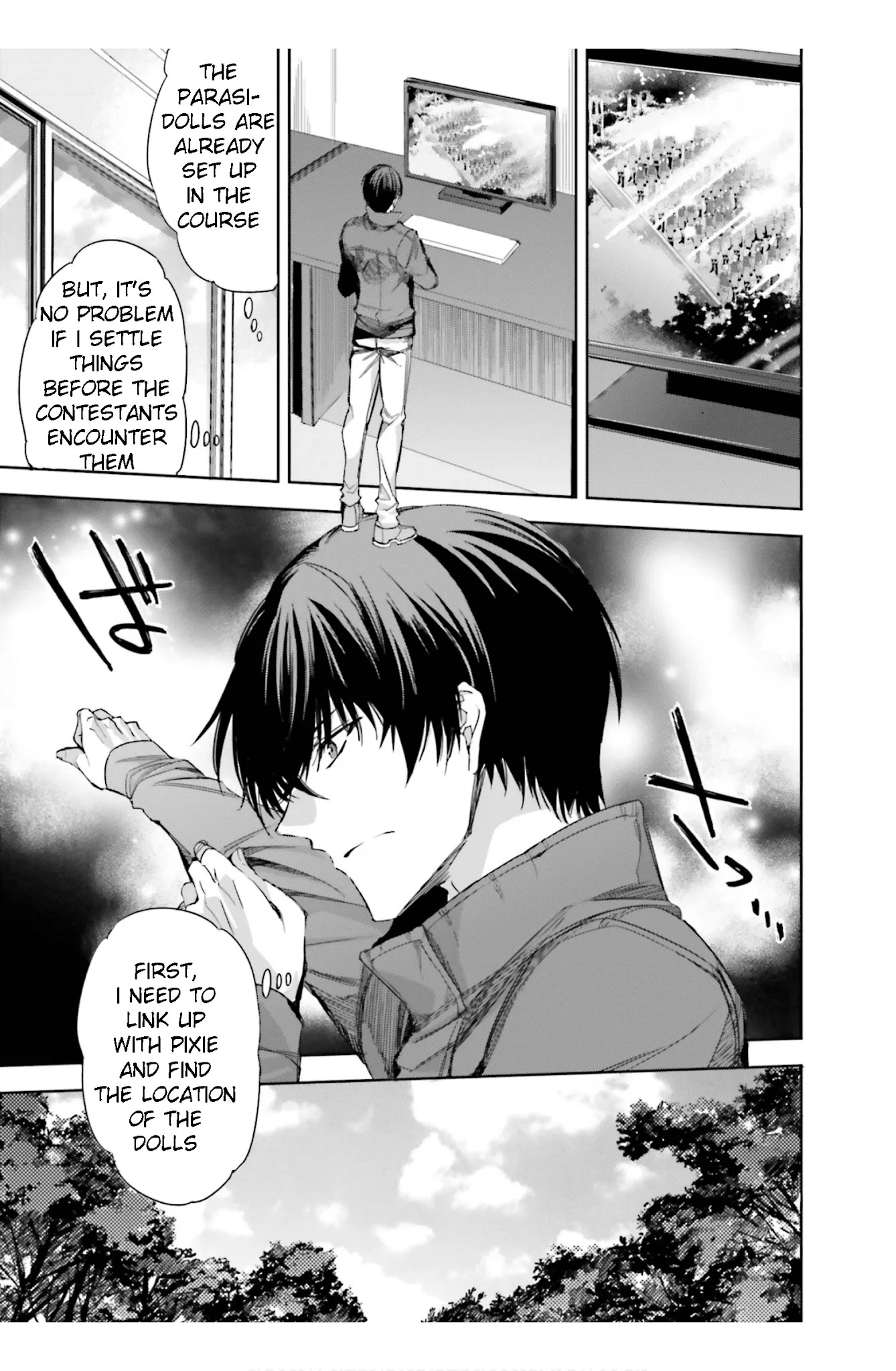 The Irregular at Magic High School: Steeplechase Arc Chapter 19 page 9 - Chapter 19: Sutiipuruchyeesu Kurosukantorii - Steeplechase crosscountry
