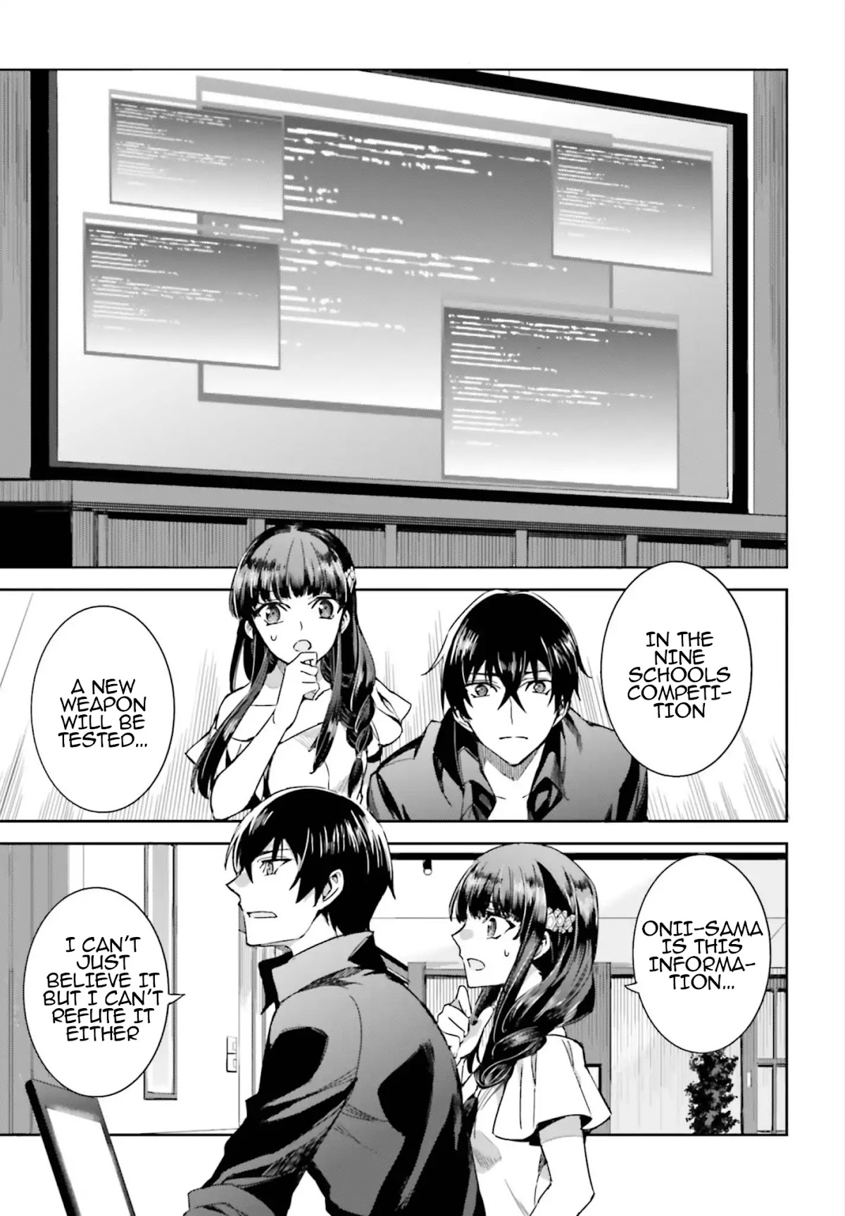 The Irregular at Magic High School: Steeplechase Arc Chapter 2 page 22 - Chapter 2: The Circumstances of Third High