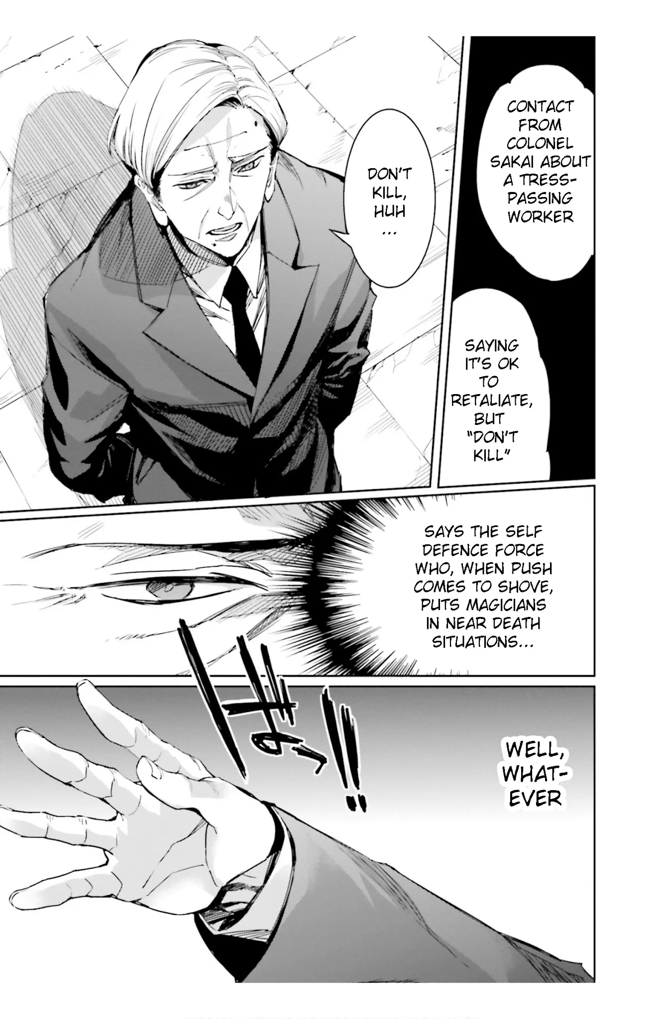 The Irregular at Magic High School: Steeplechase Arc Chapter 20 page 7 - Chapter 20: Sutaato - Start