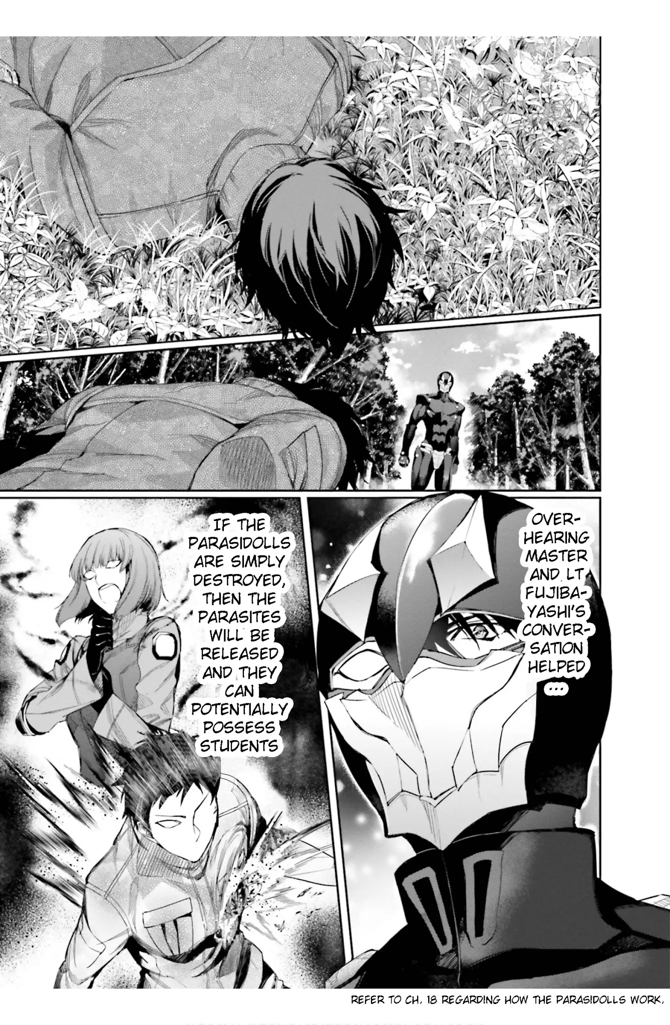 The Irregular at Magic High School: Steeplechase Arc Chapter 21 page 3 - Chapter 21: Toppa seyo - Let's break through