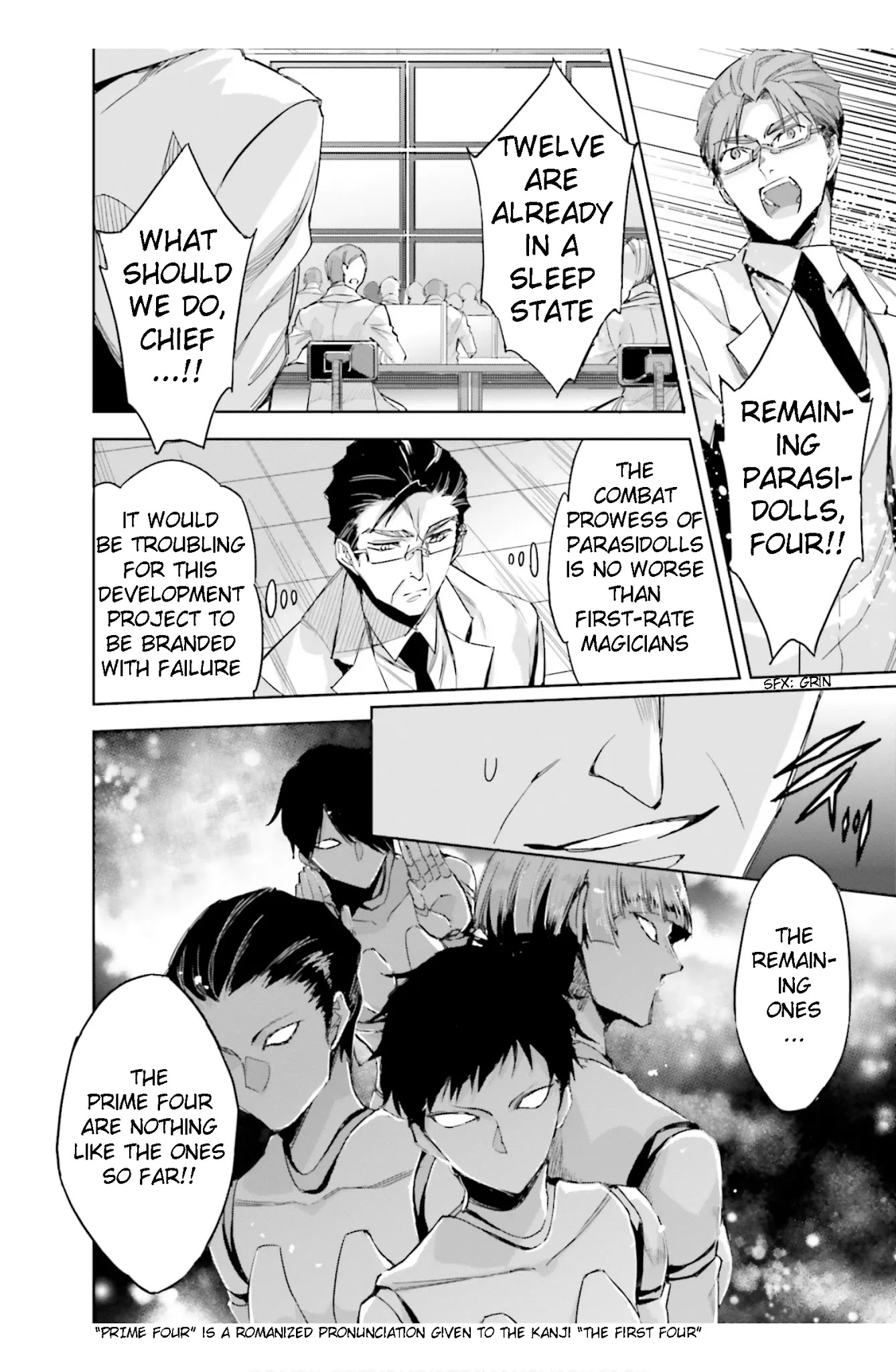 The Irregular at Magic High School: Steeplechase Arc Chapter 22 page 8 - Chapter 22: Puraimu fuoo - Prime four