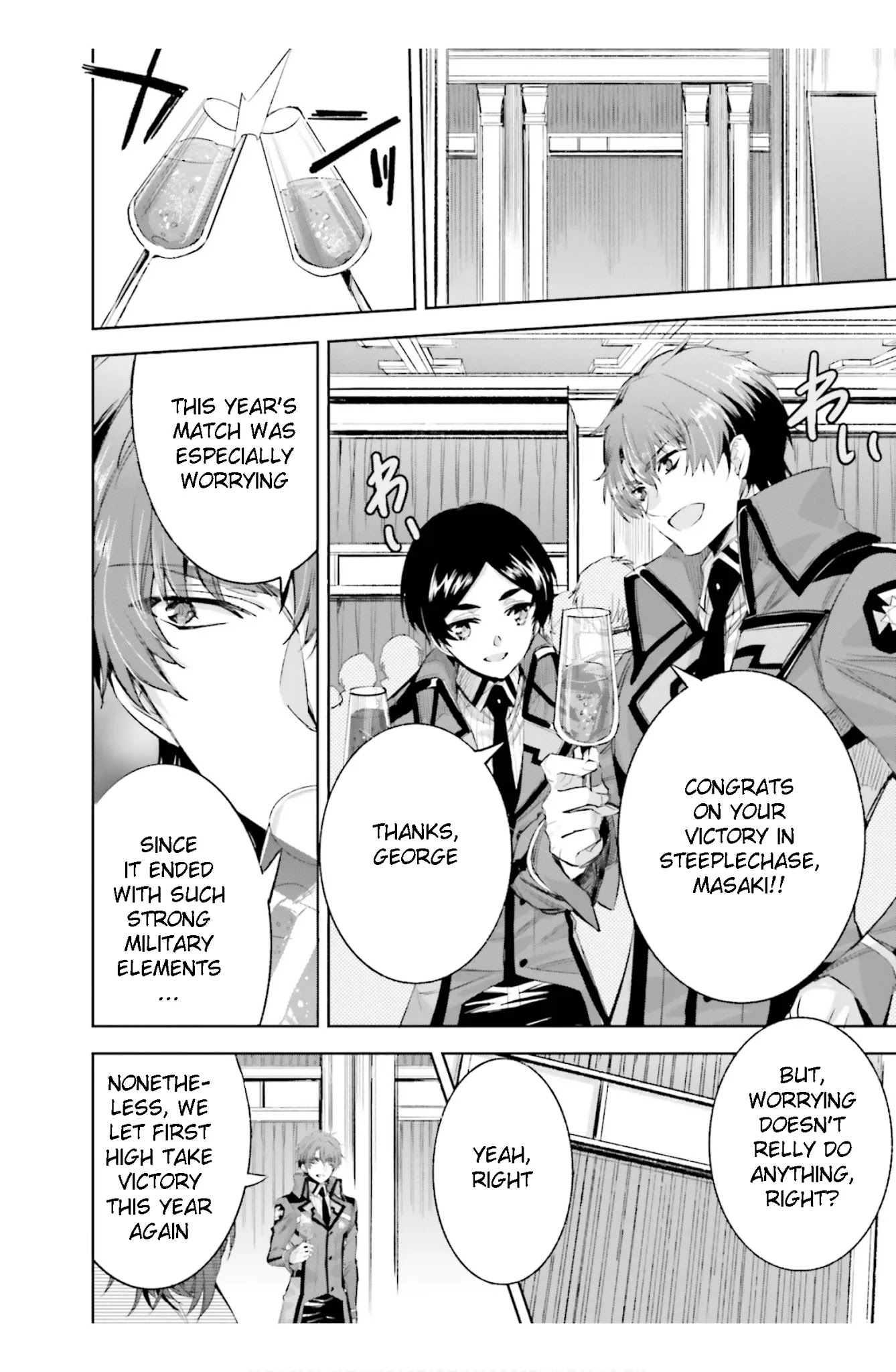 The Irregular at Magic High School: Steeplechase Arc Chapter 23 page 4 - Chapter 23: Epiroogu - Epilogue [END]