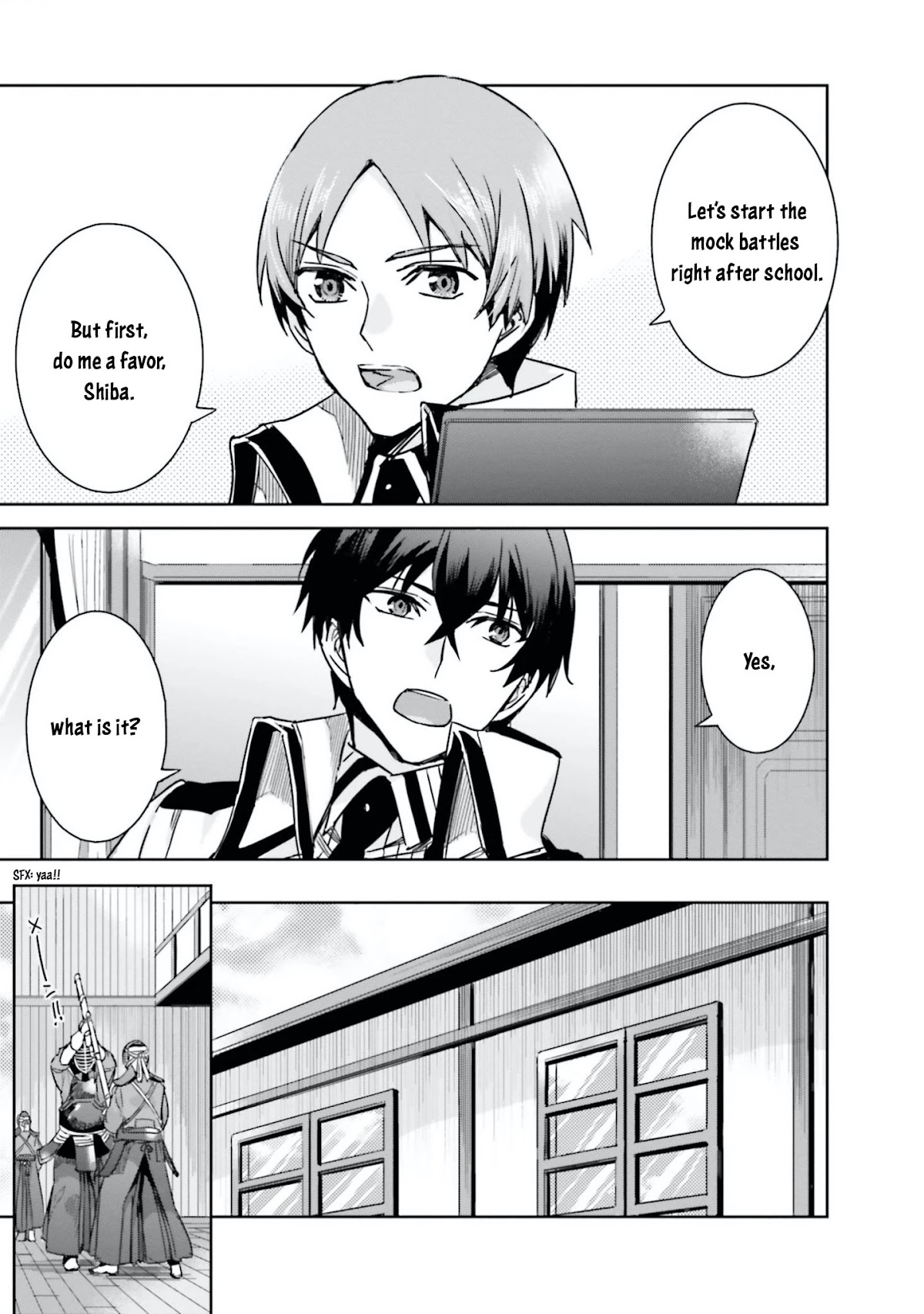 The Irregular at Magic High School: Steeplechase Arc Chapter 3 page 13 - Chapter 3: Tatsuya's Teacher