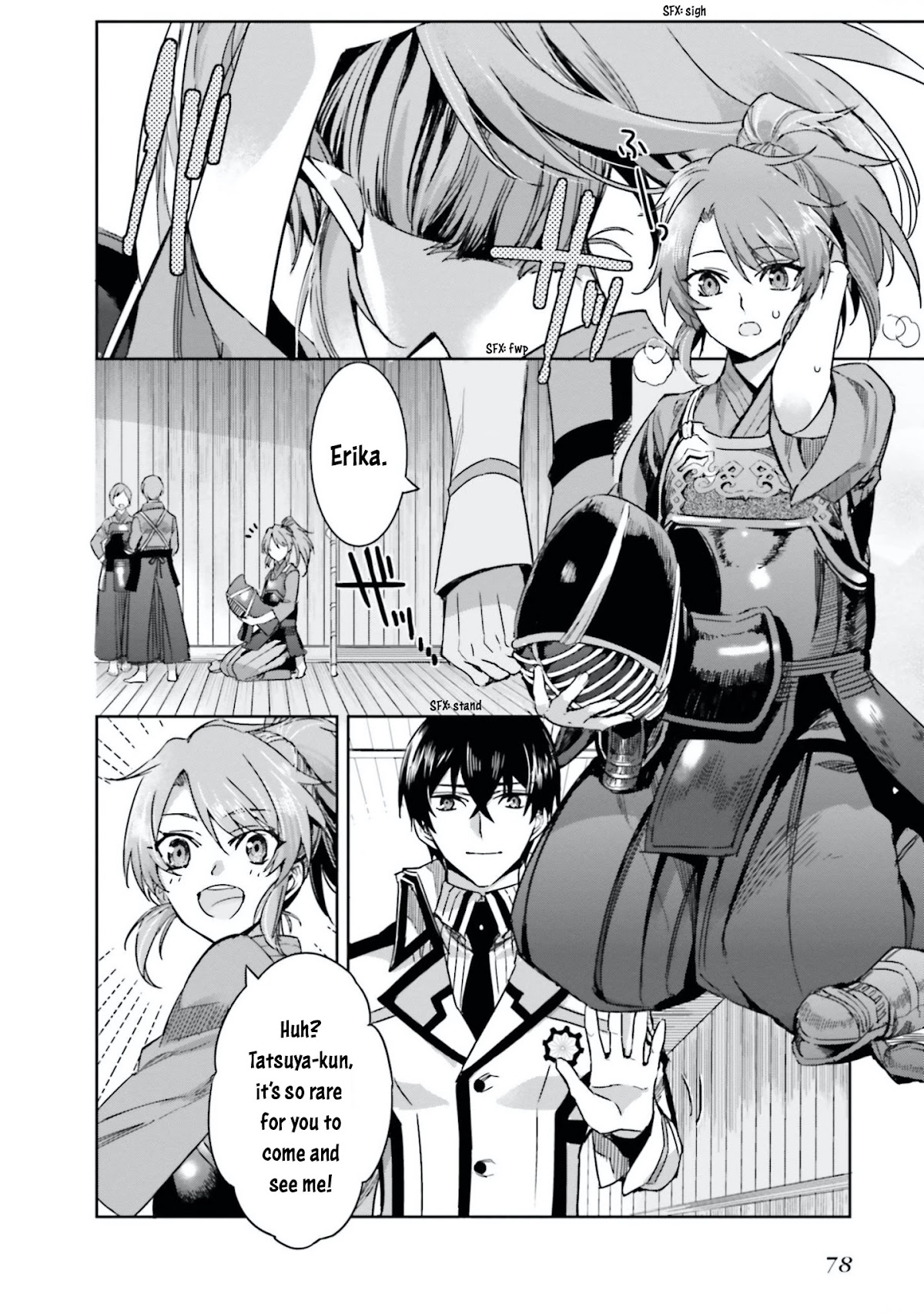 The Irregular at Magic High School: Steeplechase Arc Chapter 3 page 14 - Chapter 3: Tatsuya's Teacher
