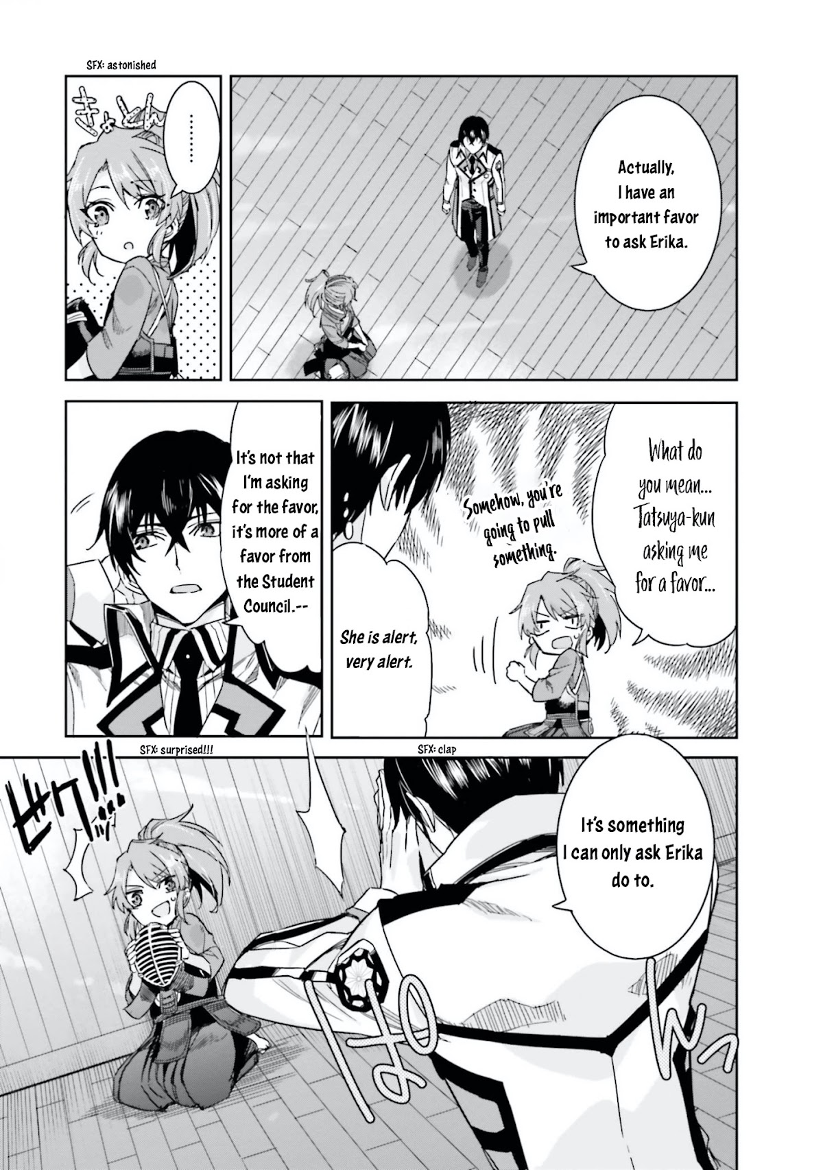 The Irregular at Magic High School: Steeplechase Arc Chapter 3 page 15 - Chapter 3: Tatsuya's Teacher