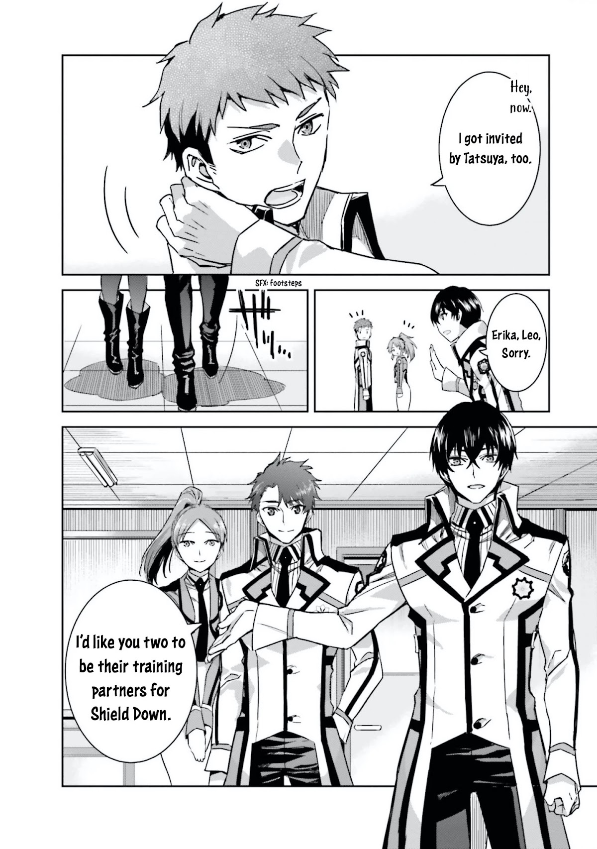 The Irregular at Magic High School: Steeplechase Arc Chapter 3 page 18 - Chapter 3: Tatsuya's Teacher