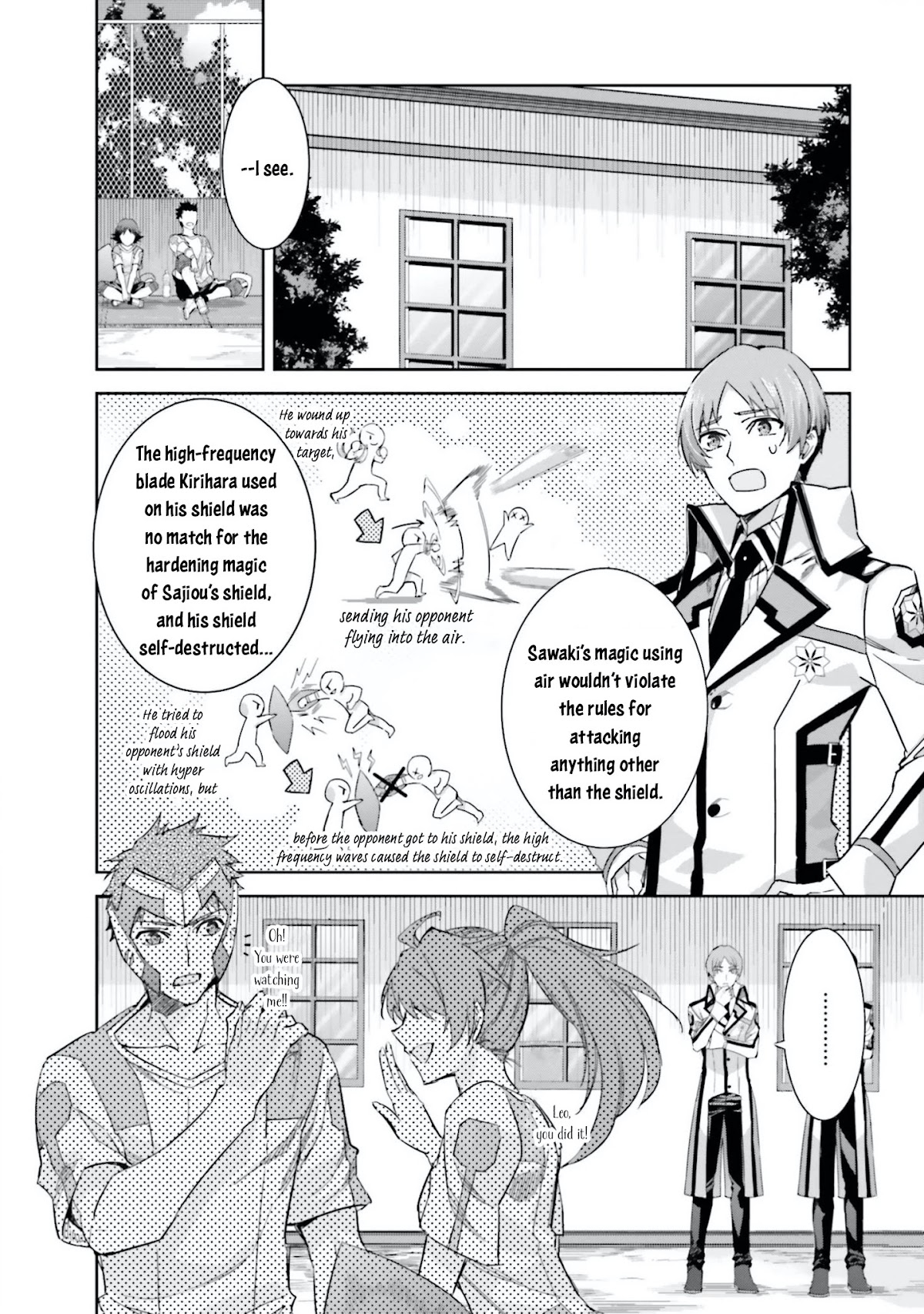 The Irregular at Magic High School: Steeplechase Arc Chapter 4 page 10 - Chapter 4: Mock Battle